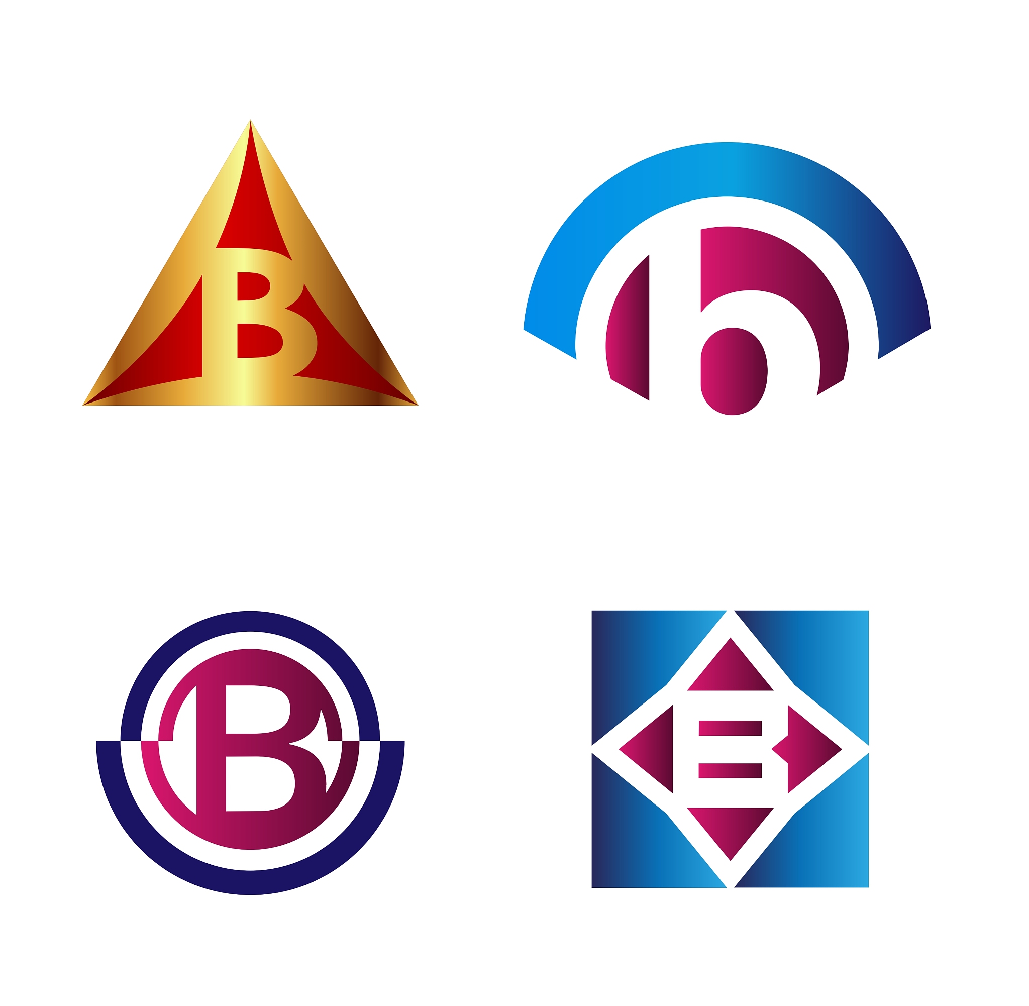 set of alphabet symbols and elements of letter b