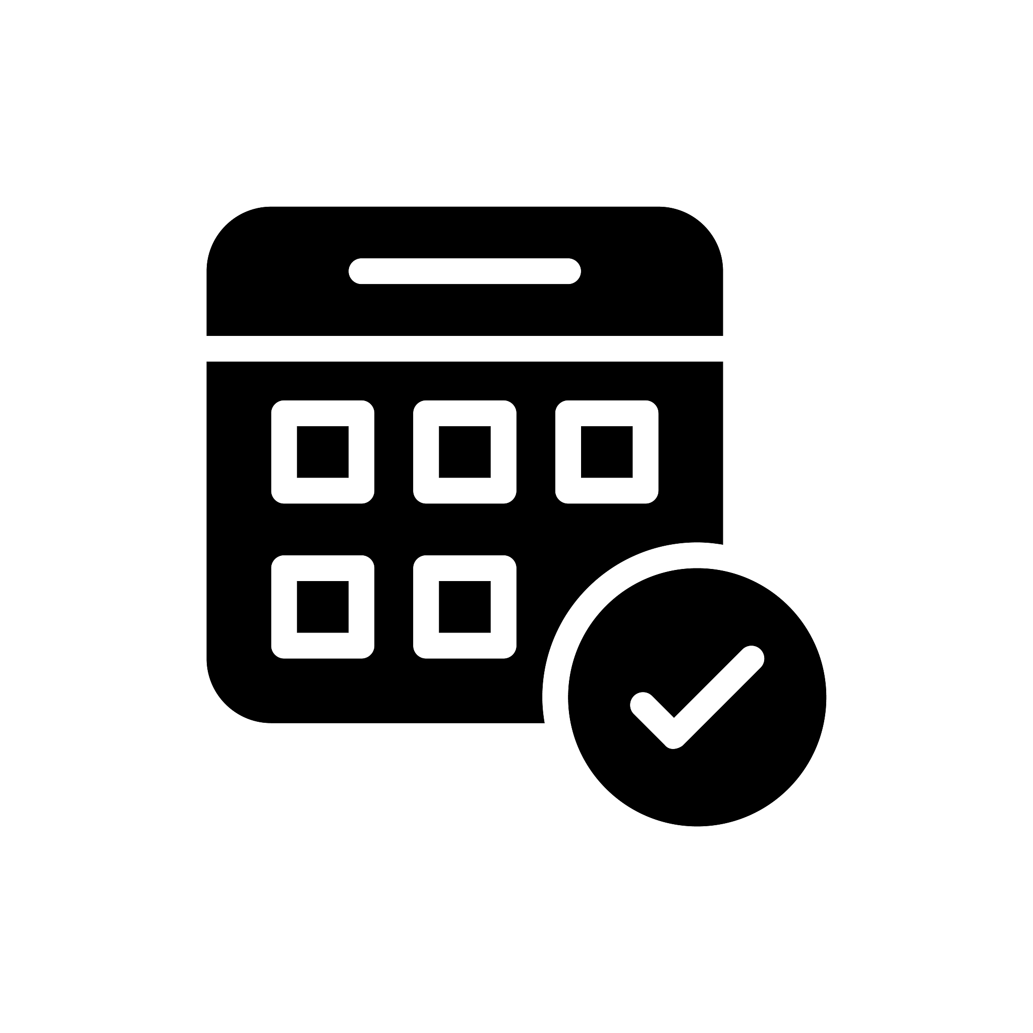 schedule vector icon glyph illustration.