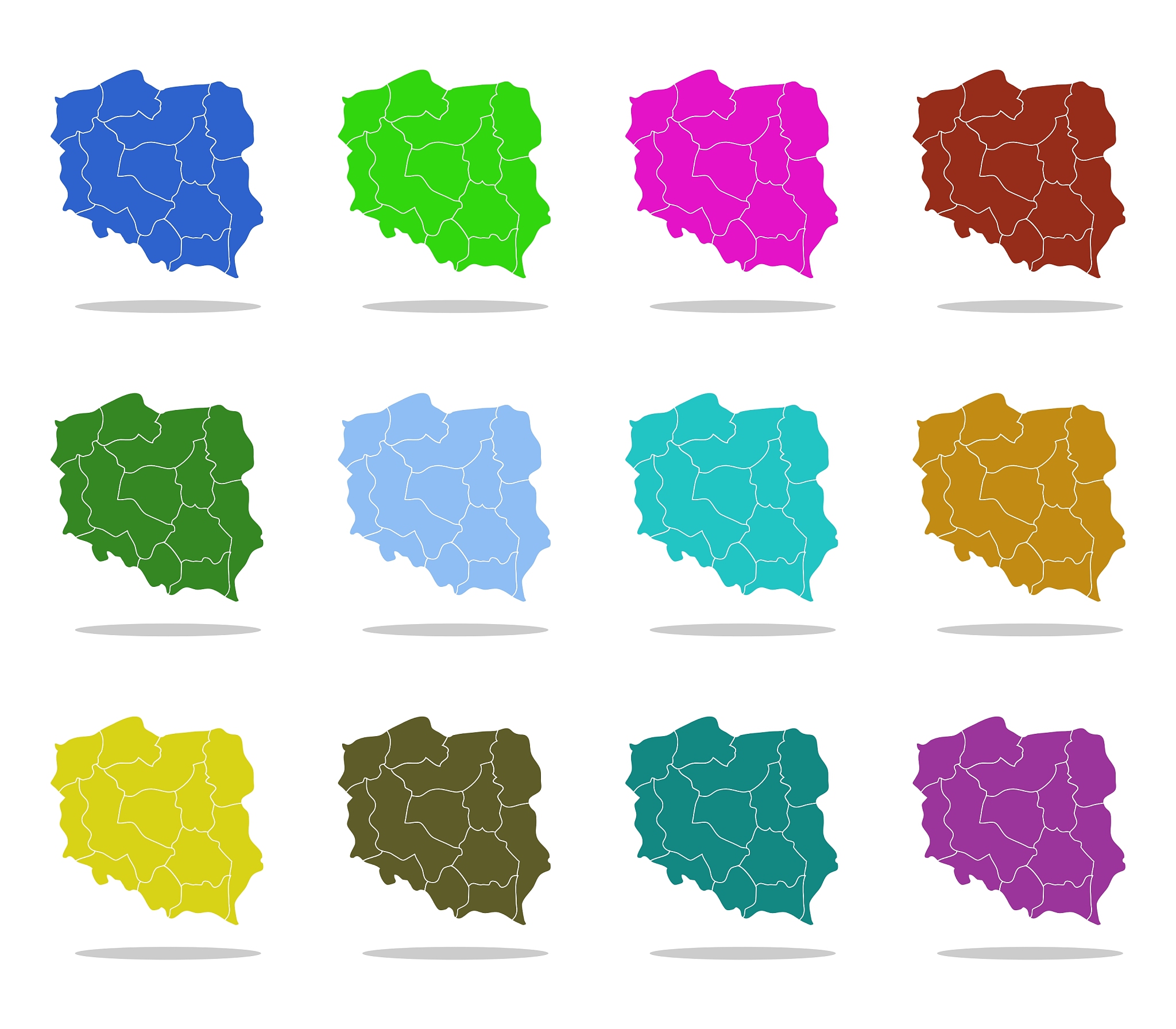 map poland