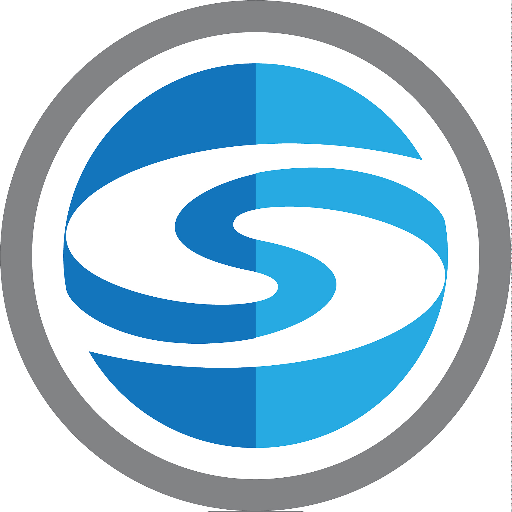 s letter logo icon design template