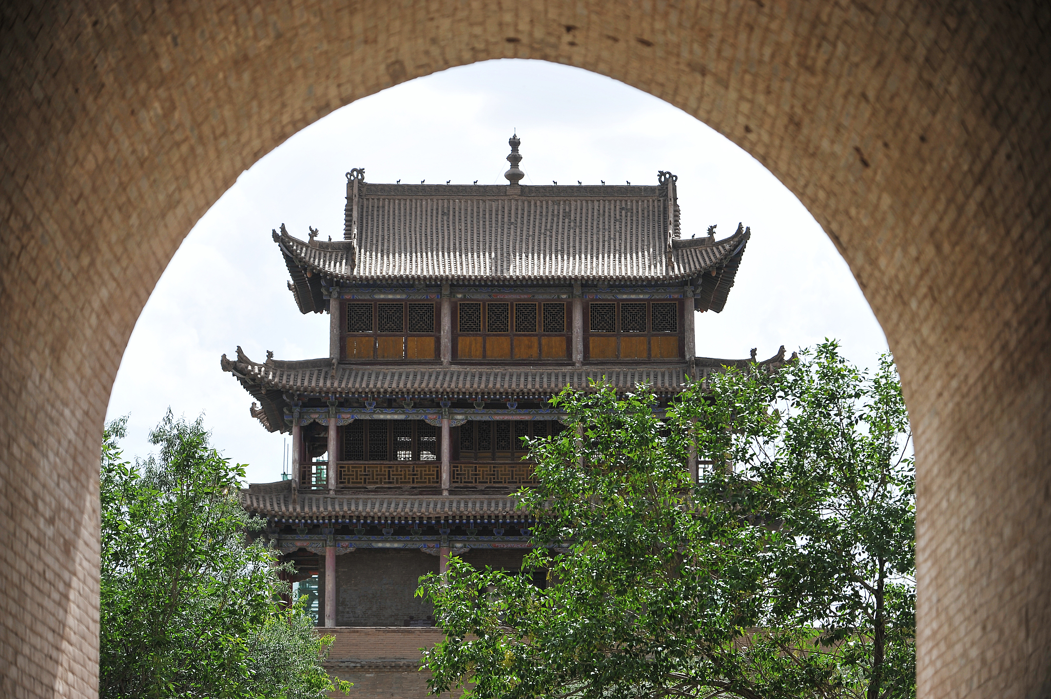 嘉峪关城楼