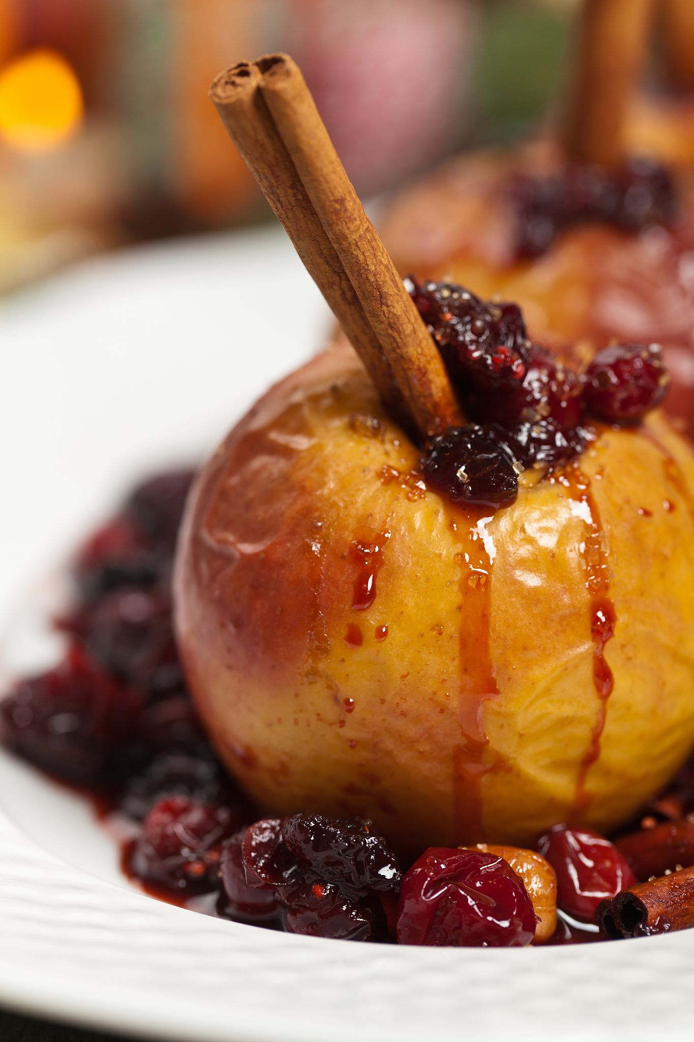 baked apples with cinnamon