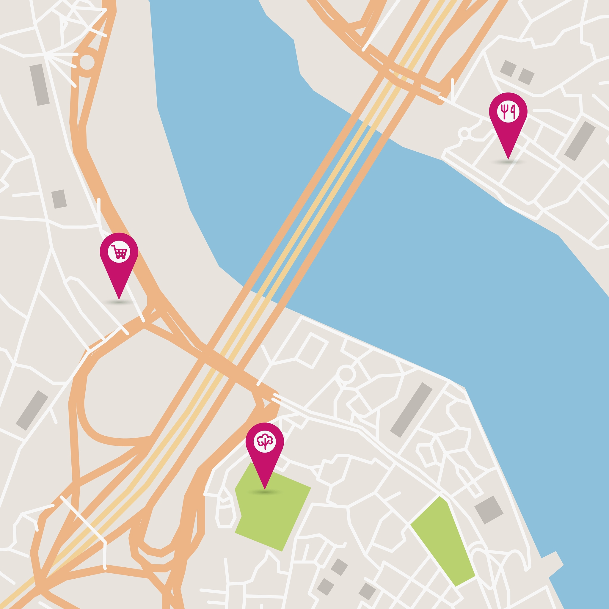 city map