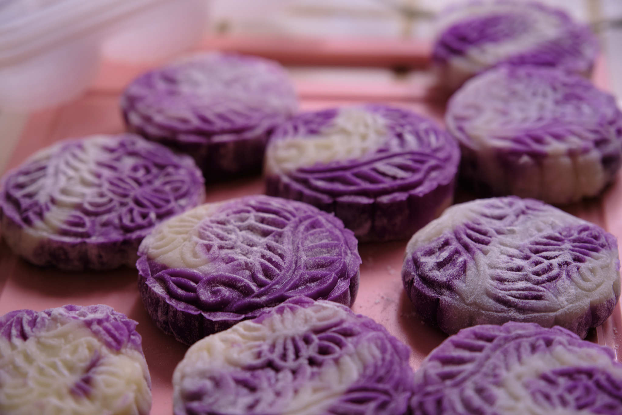 紫色袋子的糯米糍叫什么