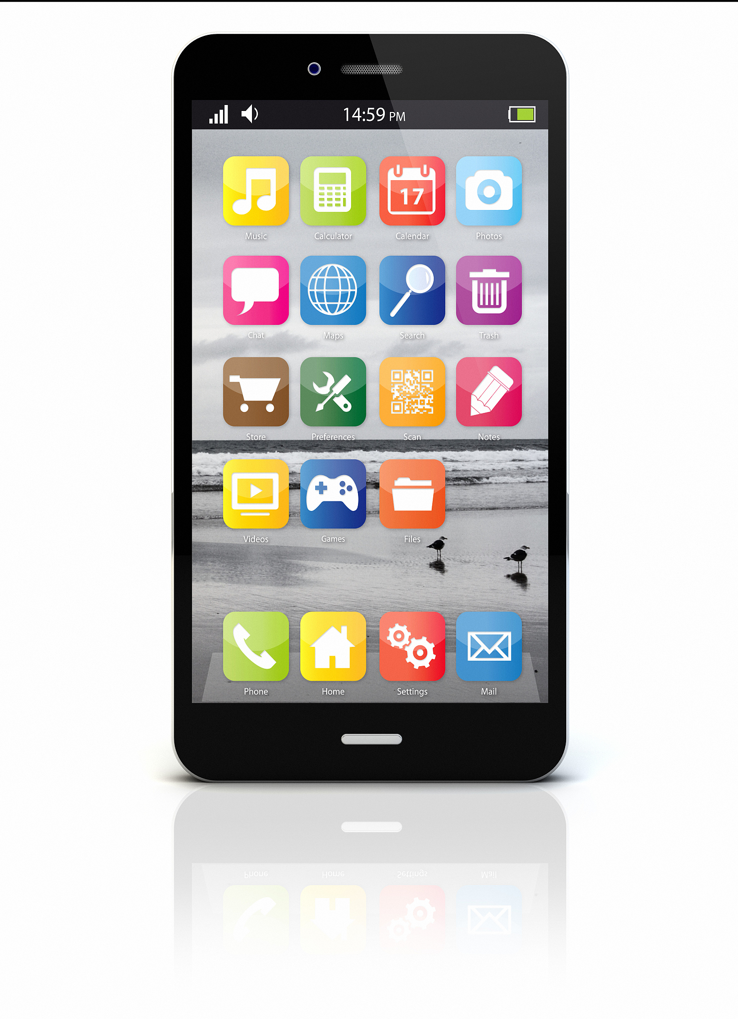 smartphone render