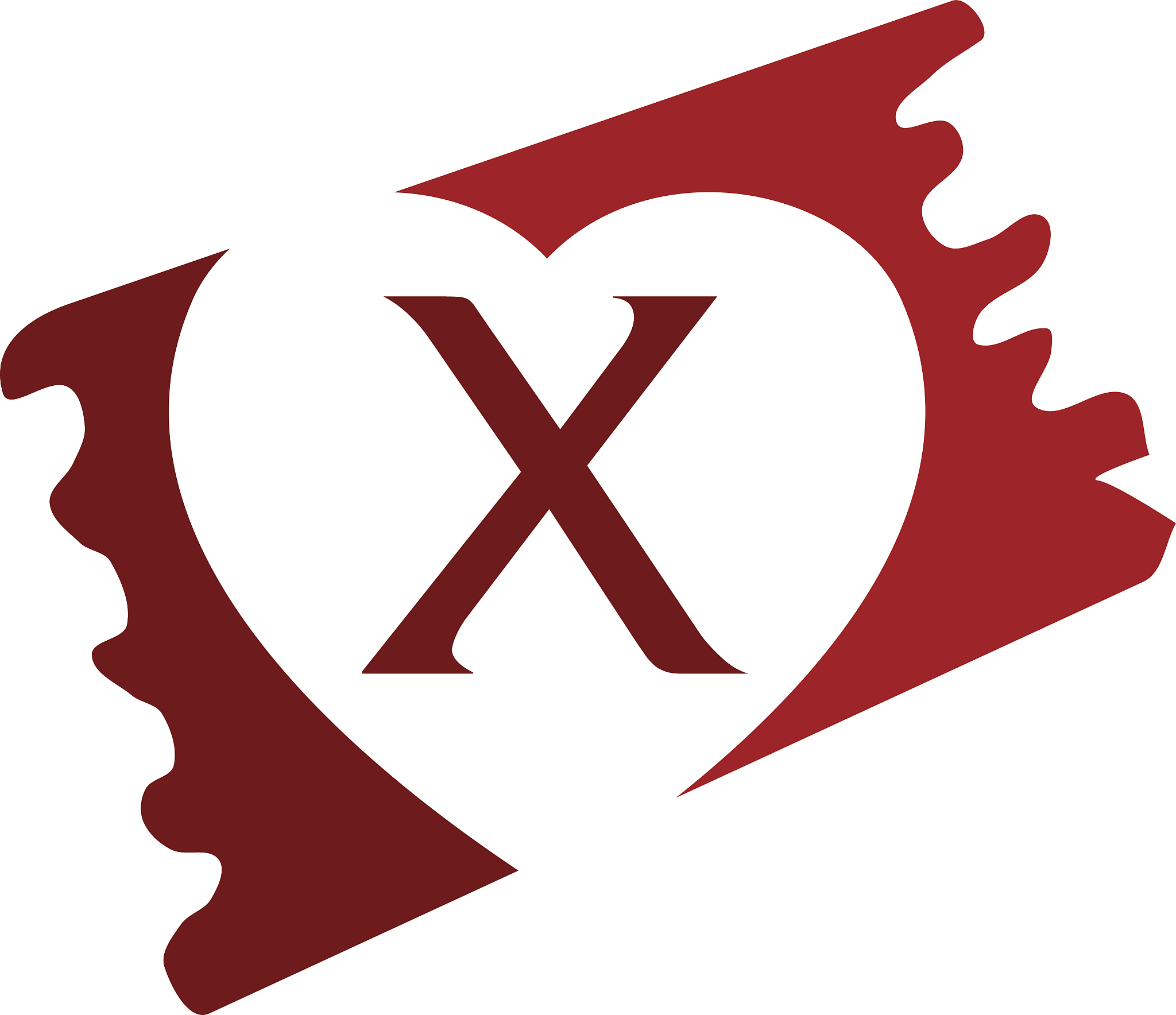 love initial x