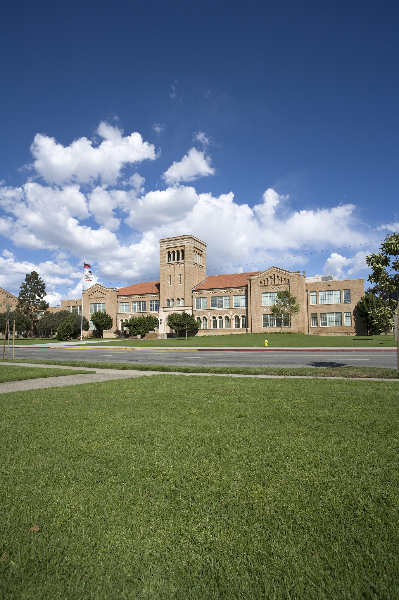 high school campus
