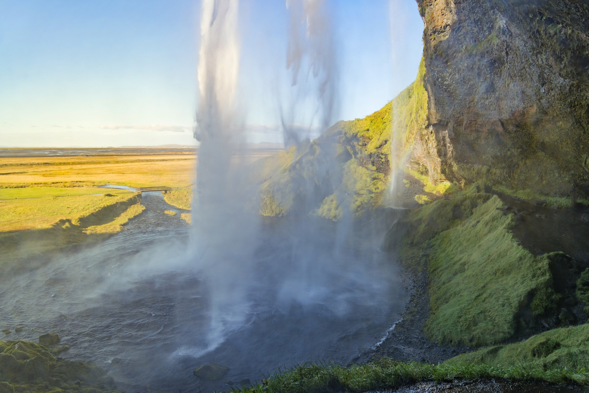 seljalandsfoss waterfall, iceland