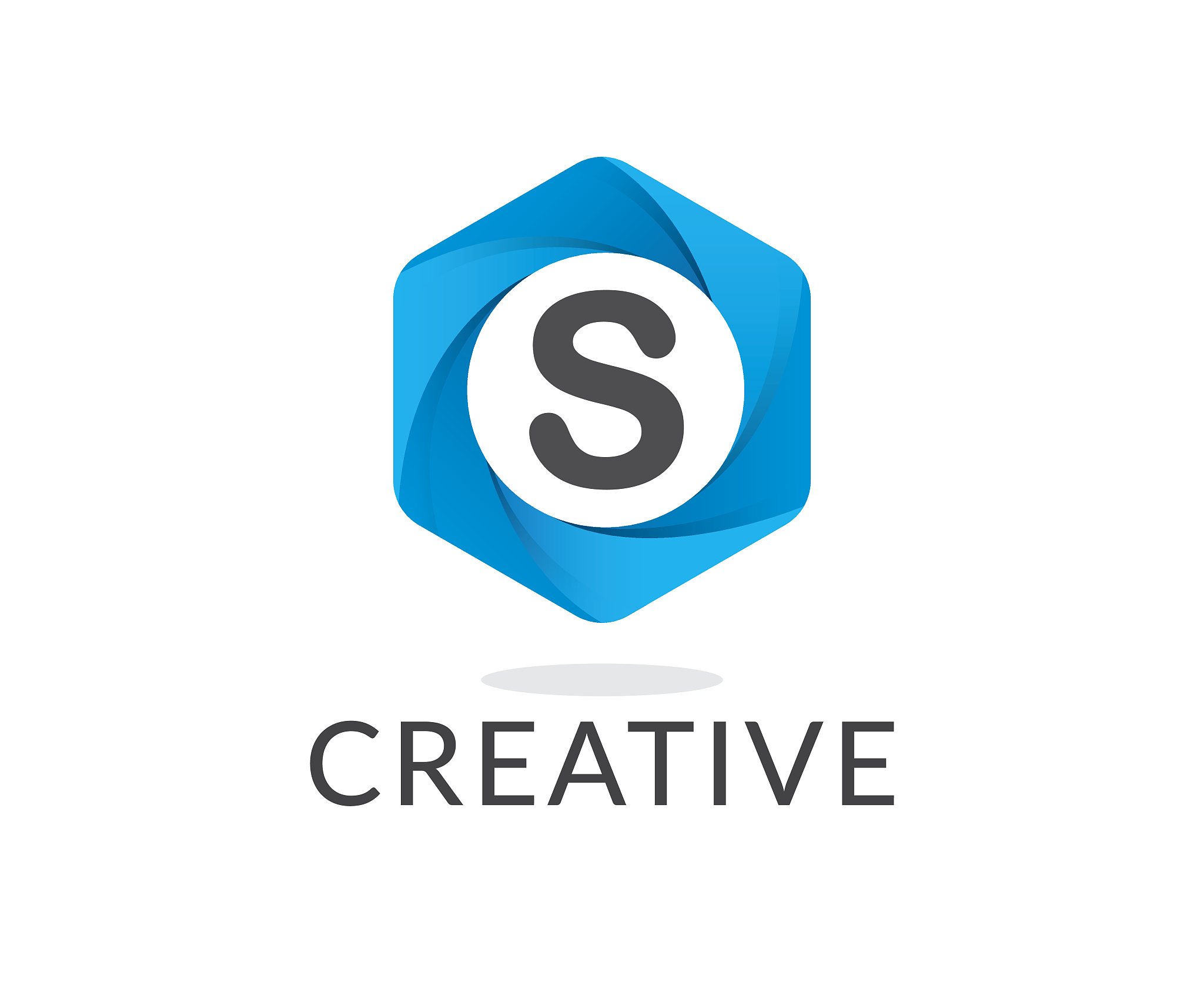 s letter vector icon