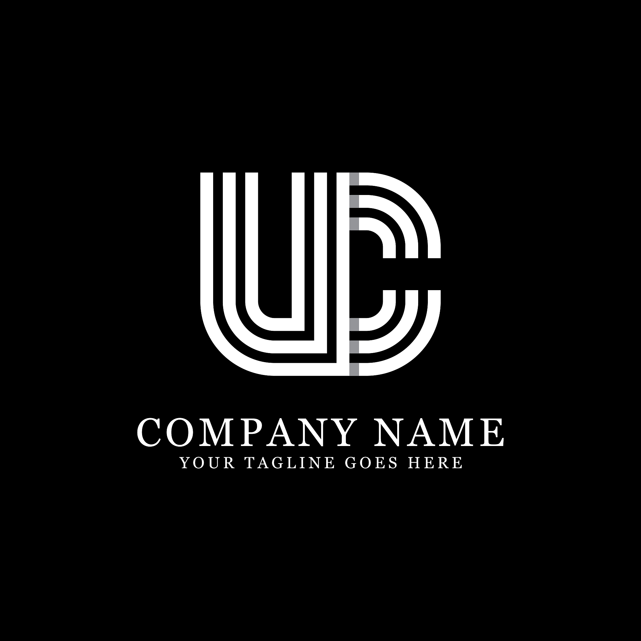 u letter logo designs, creative monogram logo template,initial n