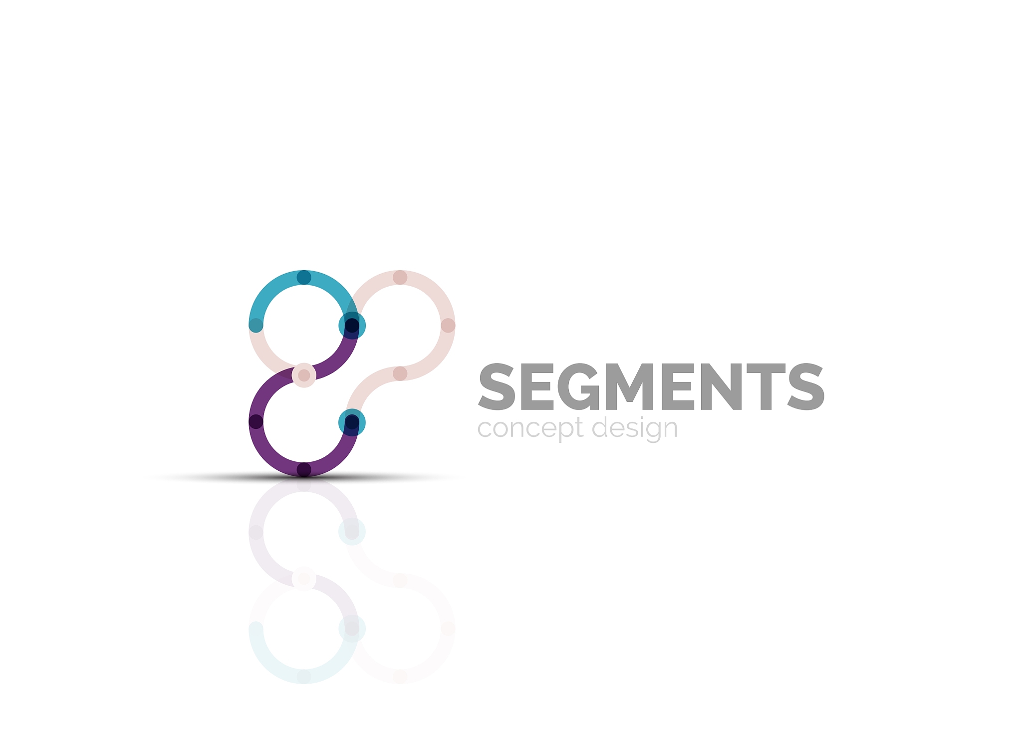 outline minimal abstract geometric logo
