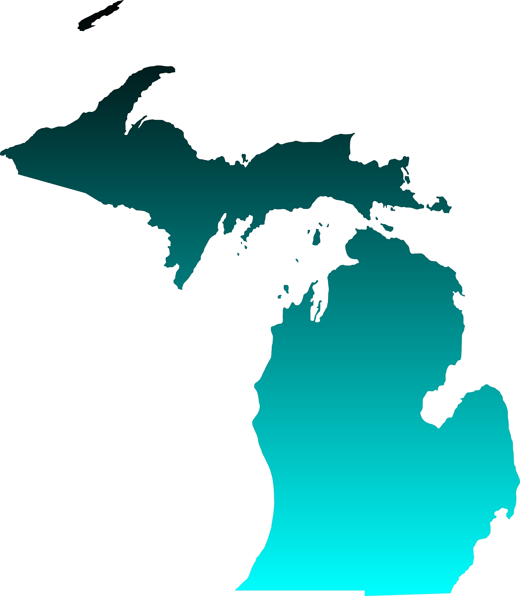 map of michigan