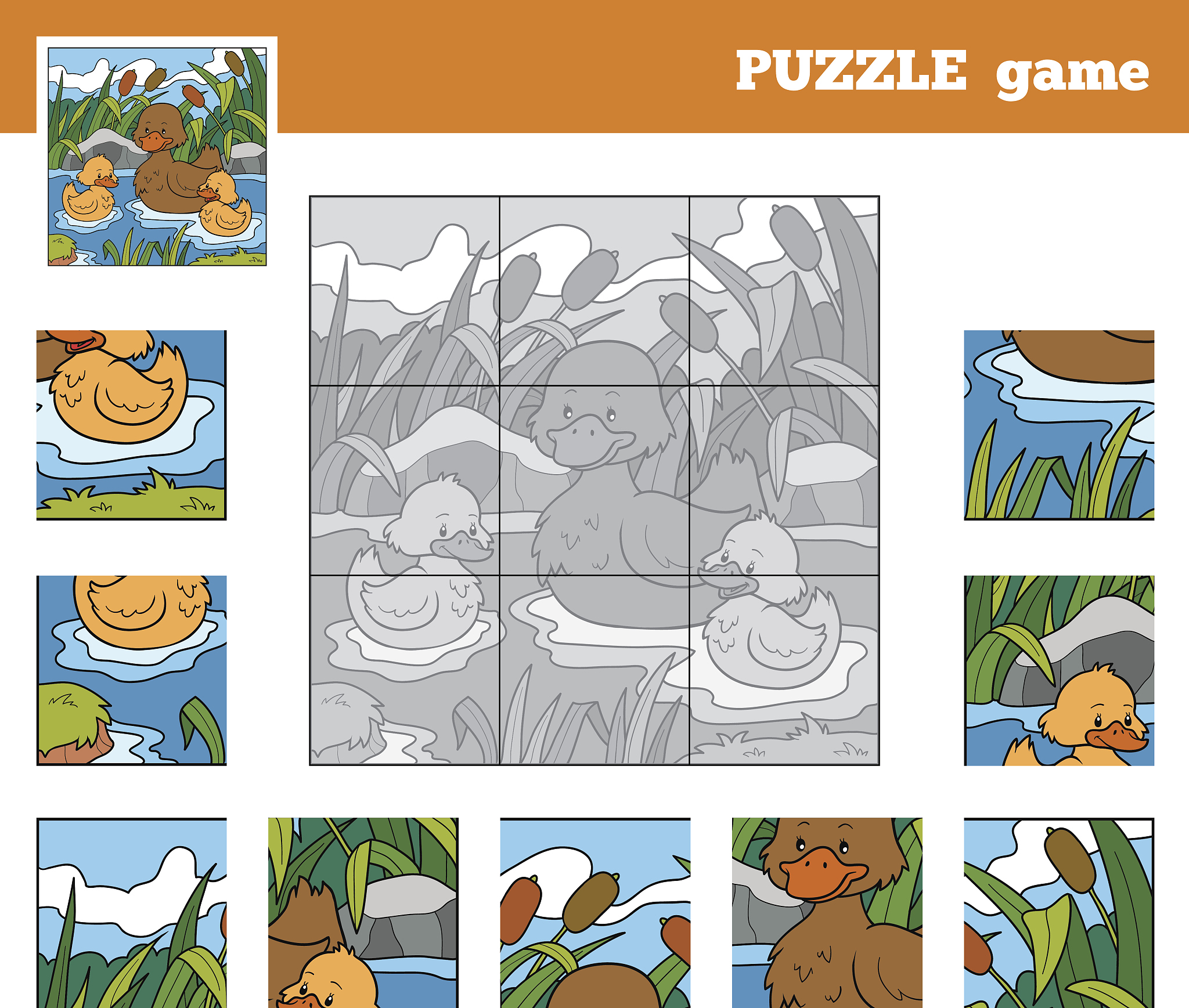 经典谜题：河里有多少只鸭子？