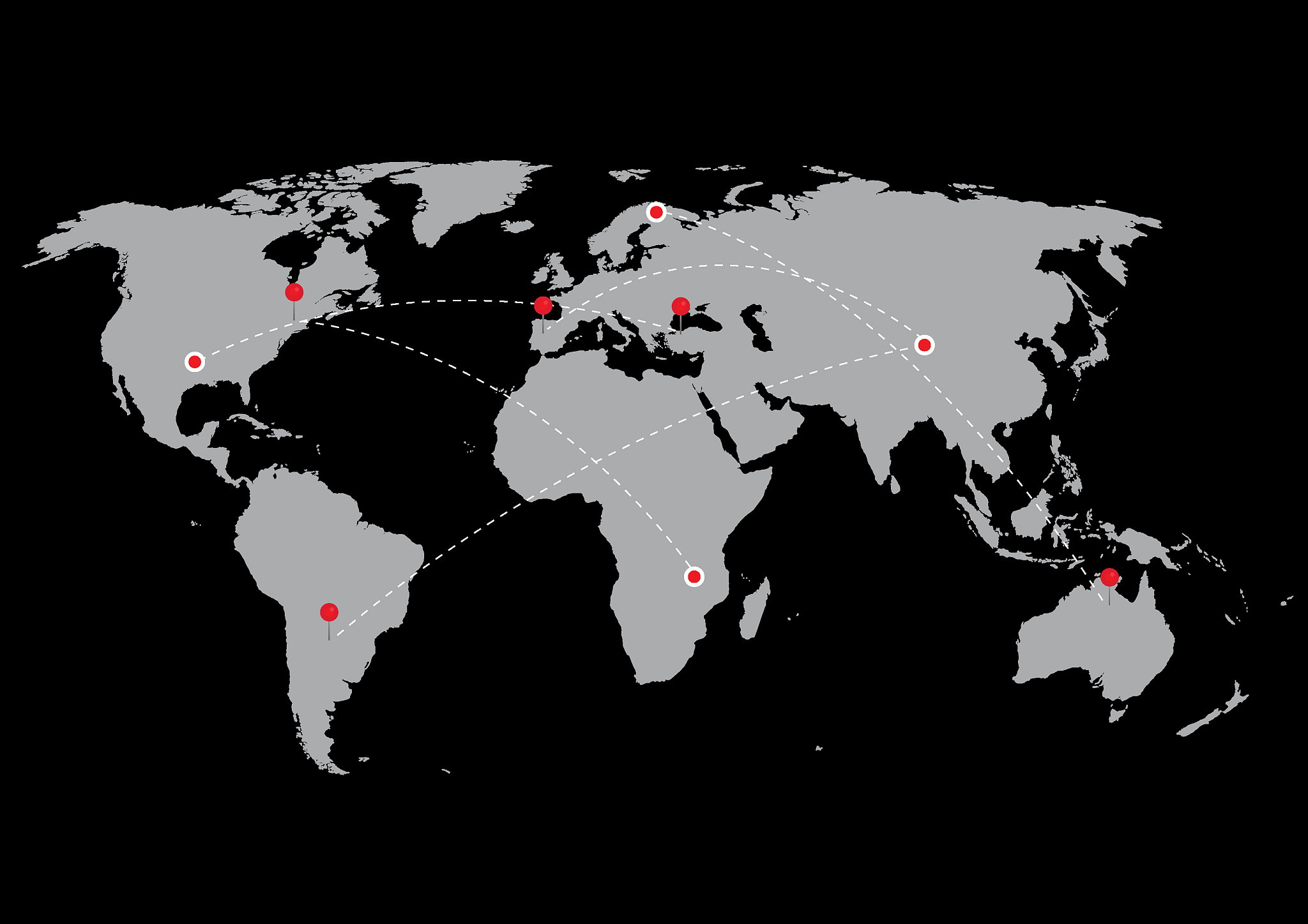world map