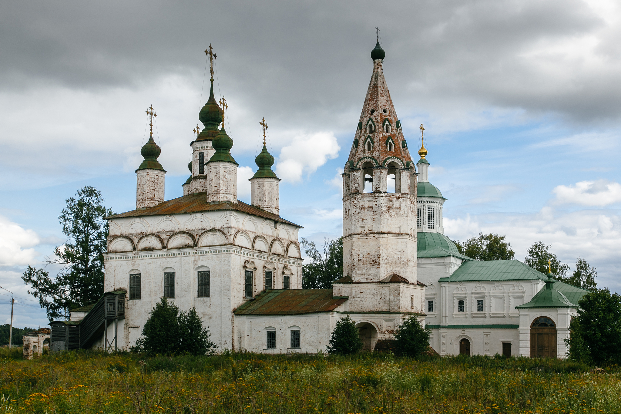 church of st. dmitry solun (built in 1700 - 1709) in dymkovo vil