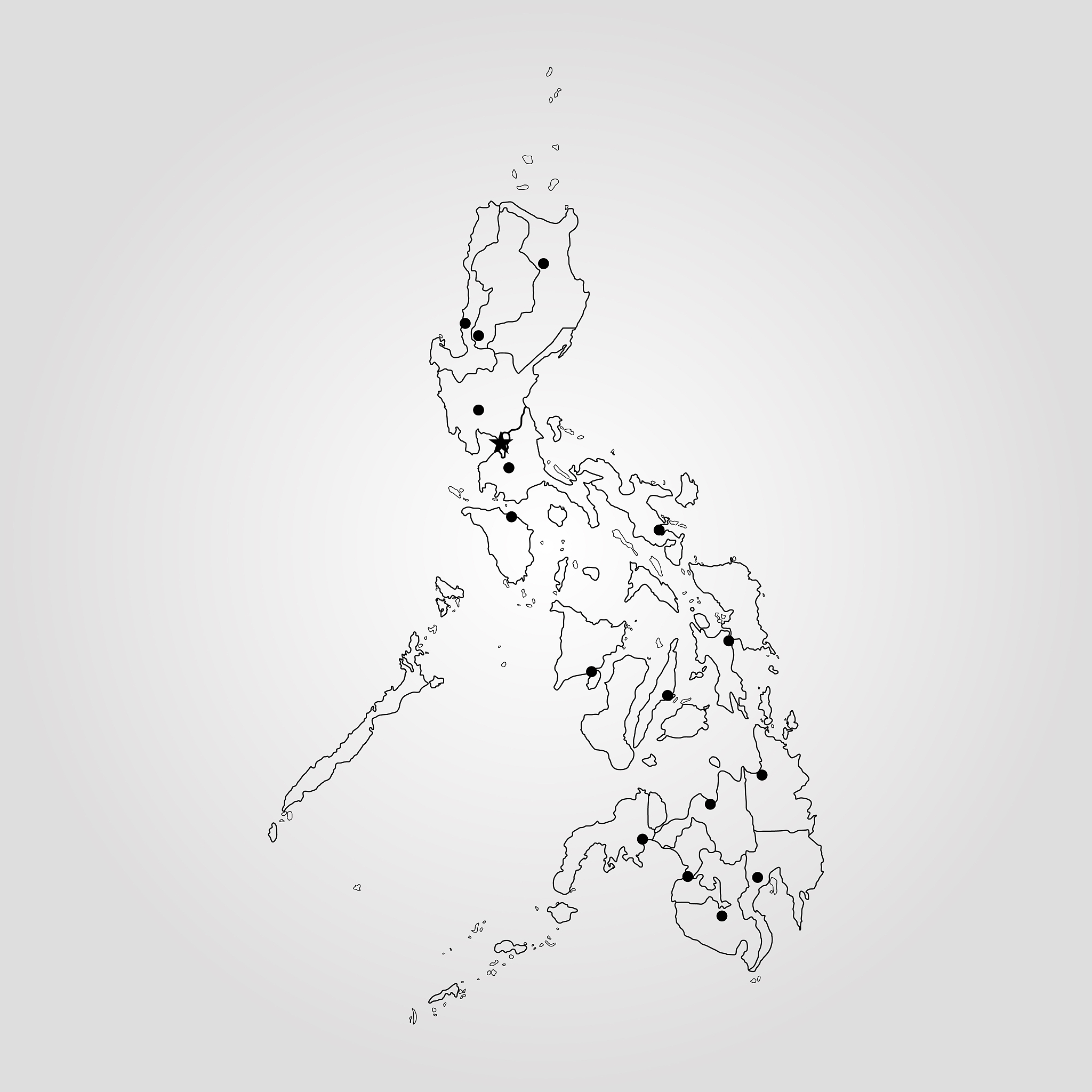 map of philippines
