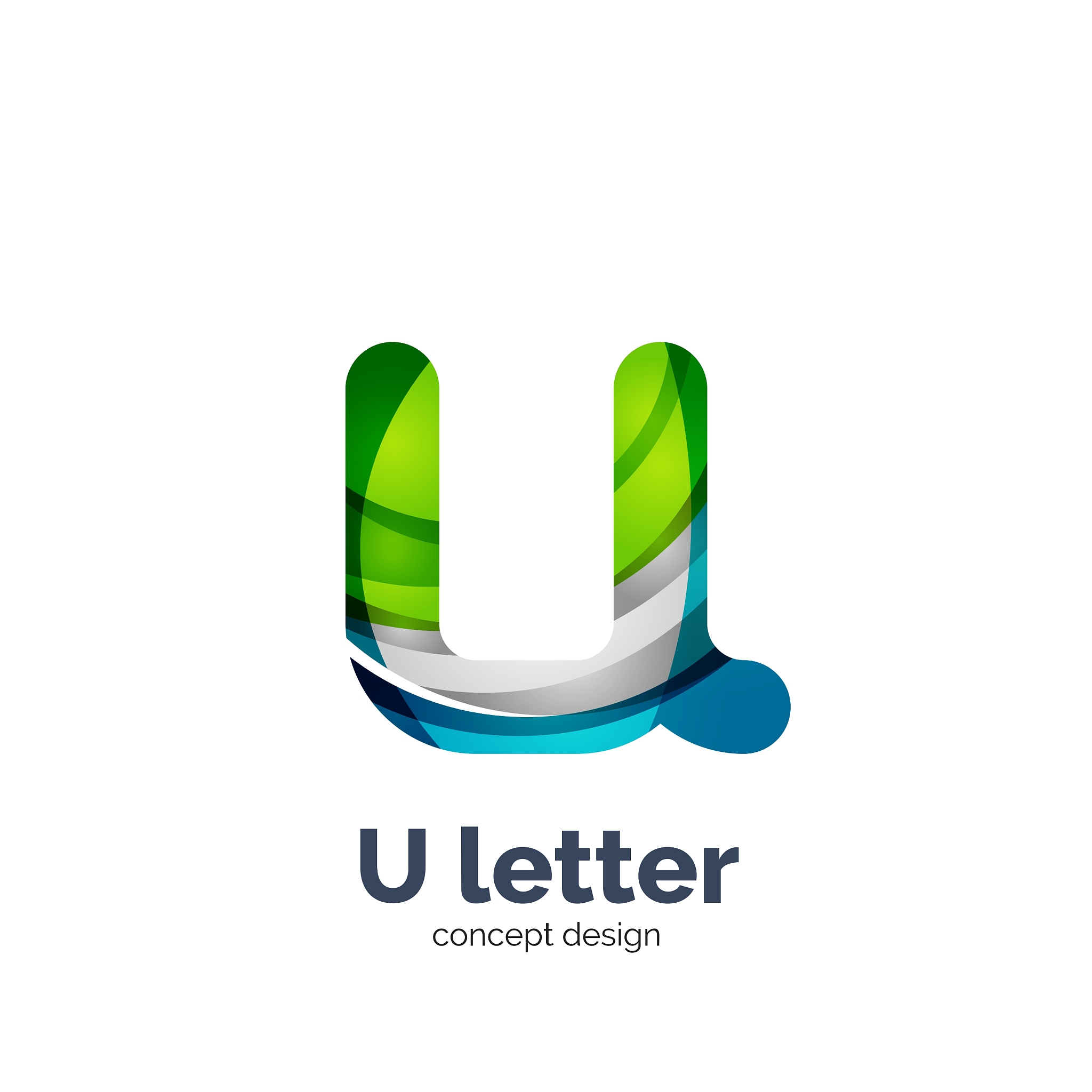 letter u logo