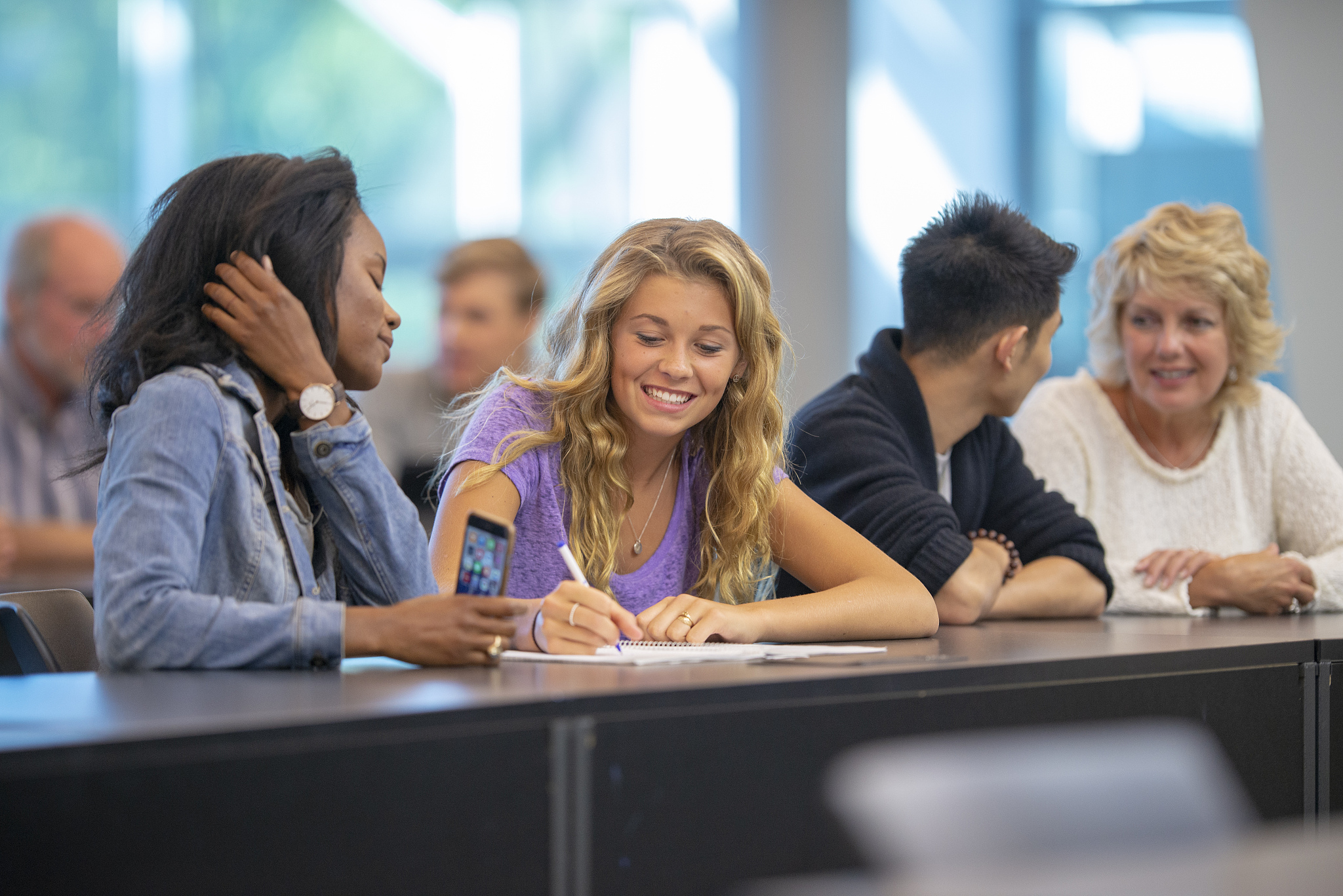 英语口语流利，擅长英语交流表达