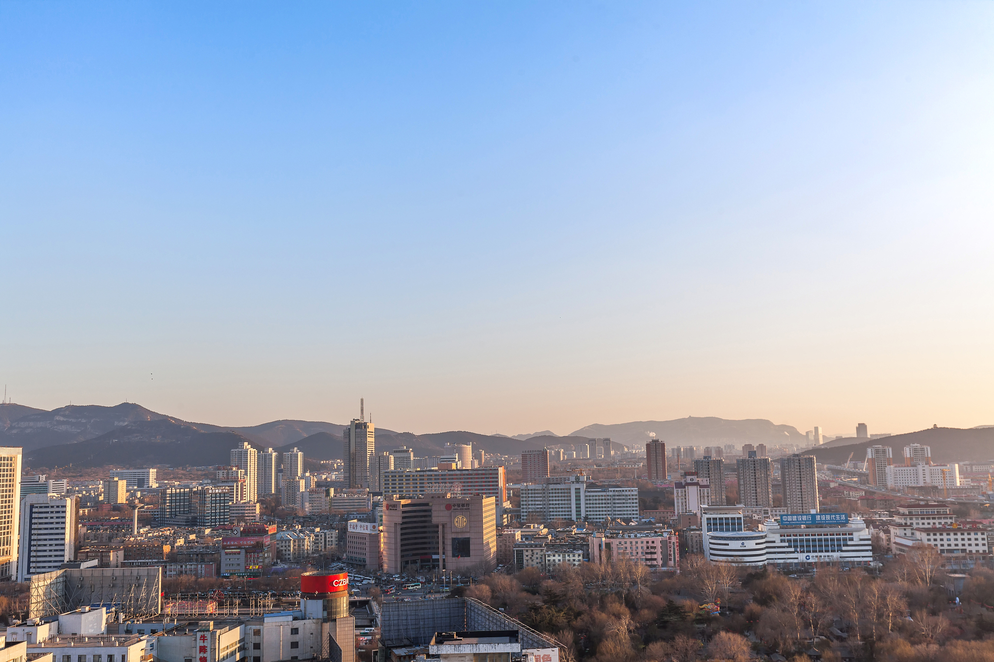 山东省济南市都市风光