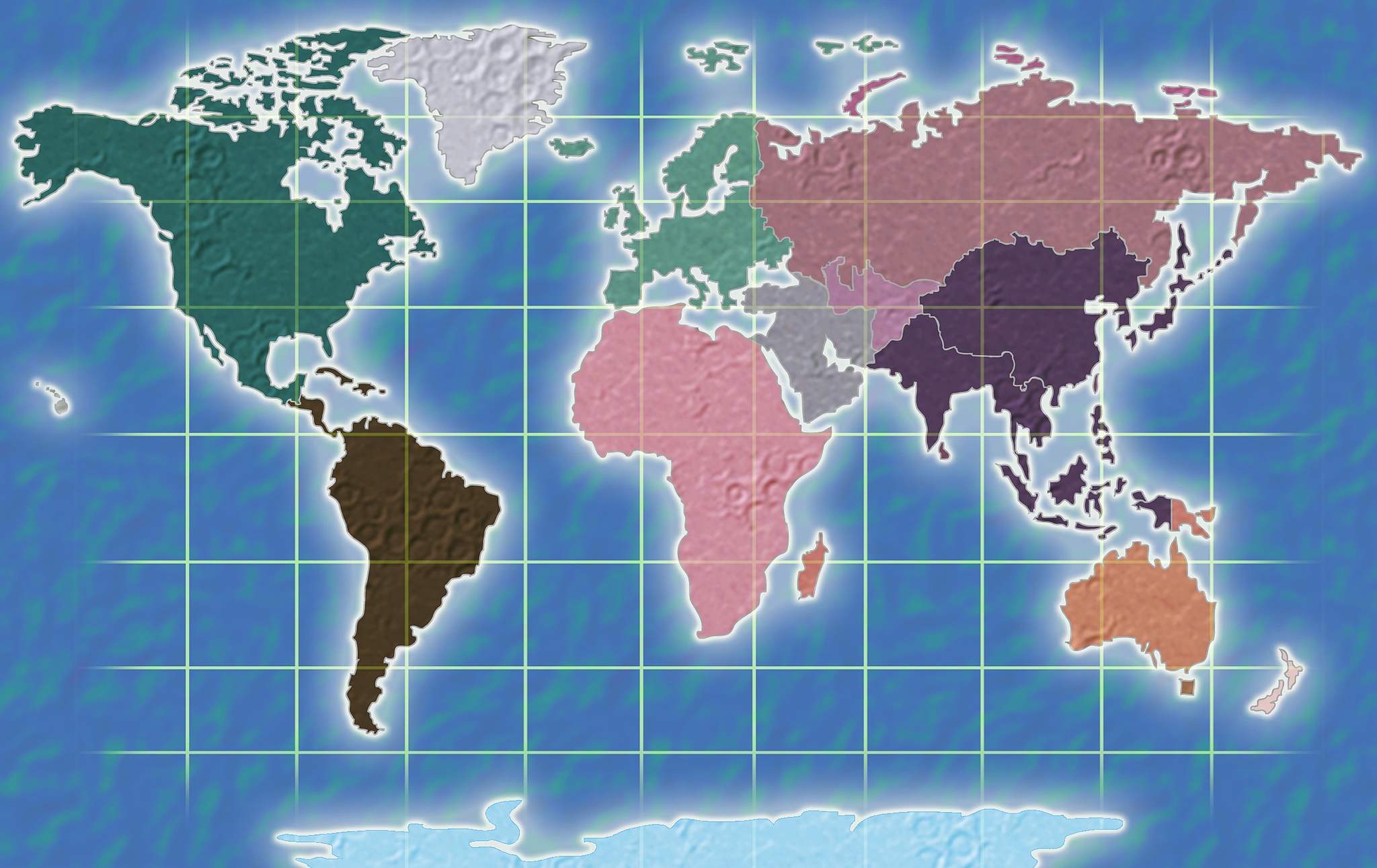 world map illustration