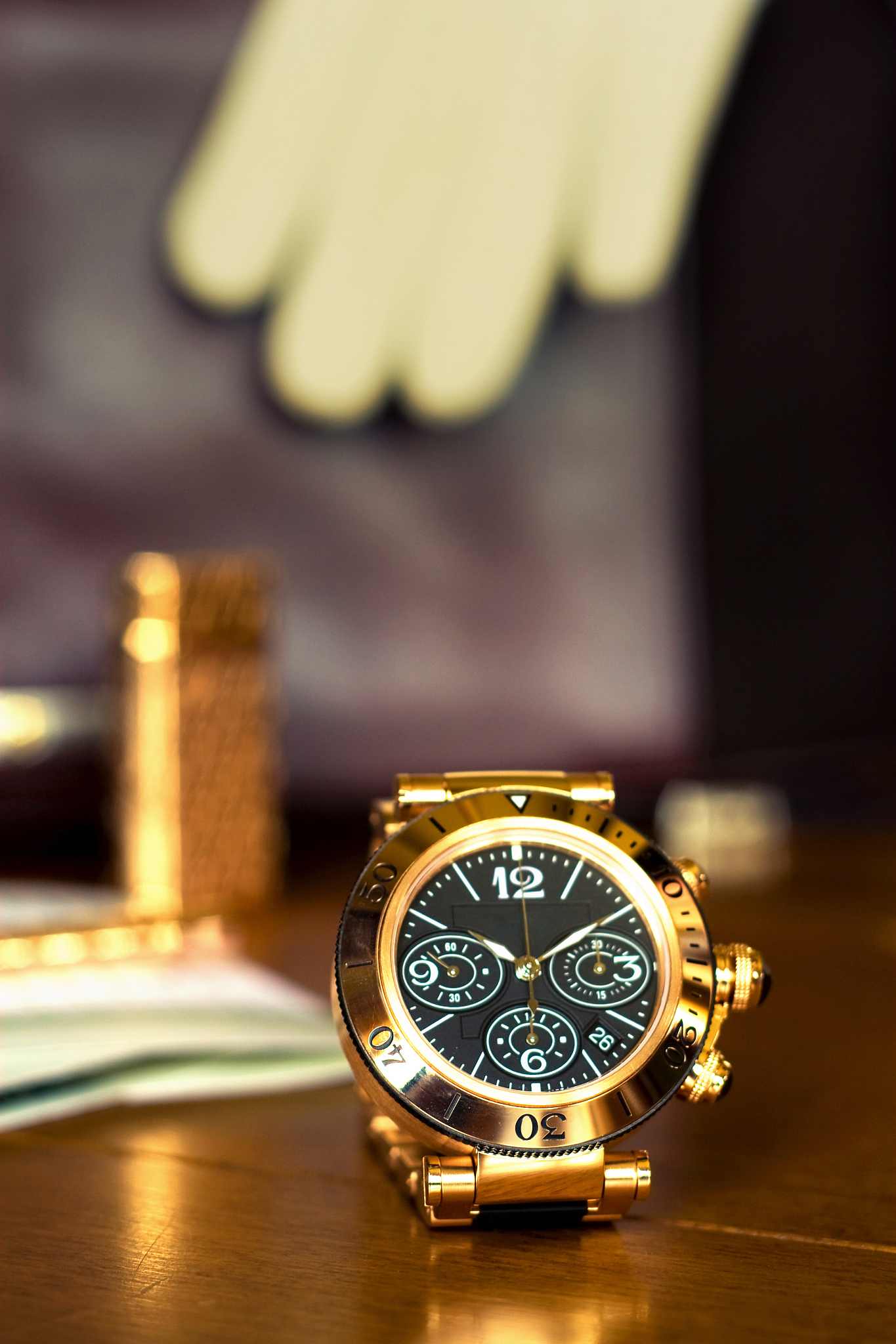 gold watch
