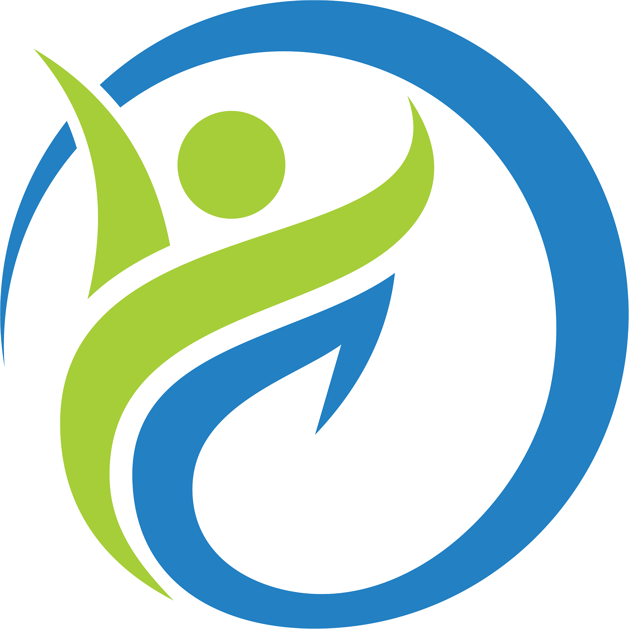 abstract circle people leaf ecology