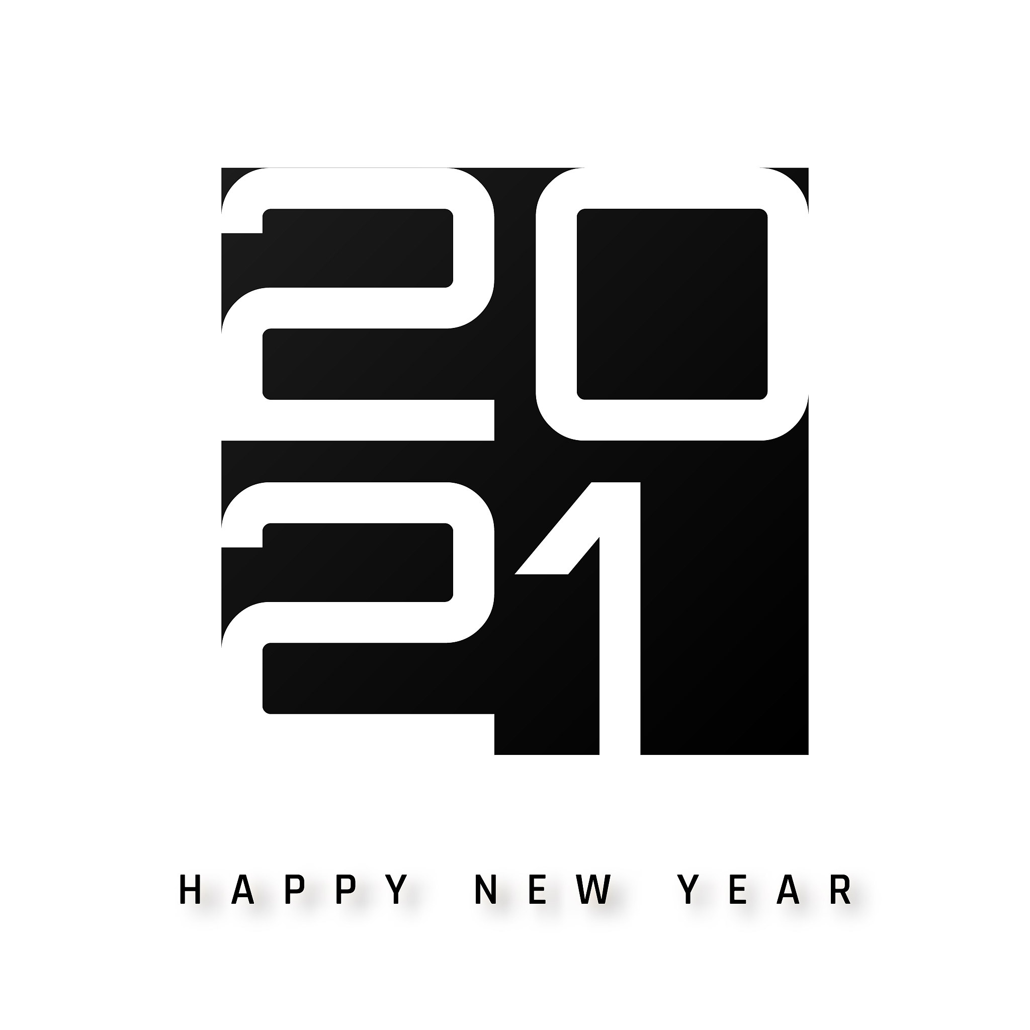 happy new year 2021 cover. template of business design card, ban