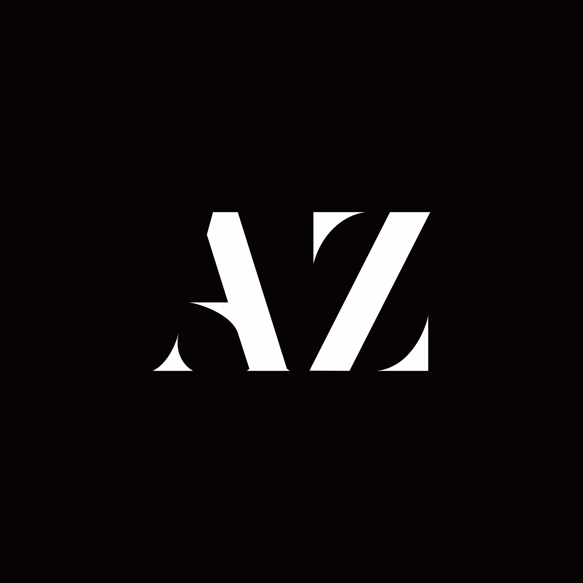 az logo letter initial logo designs template