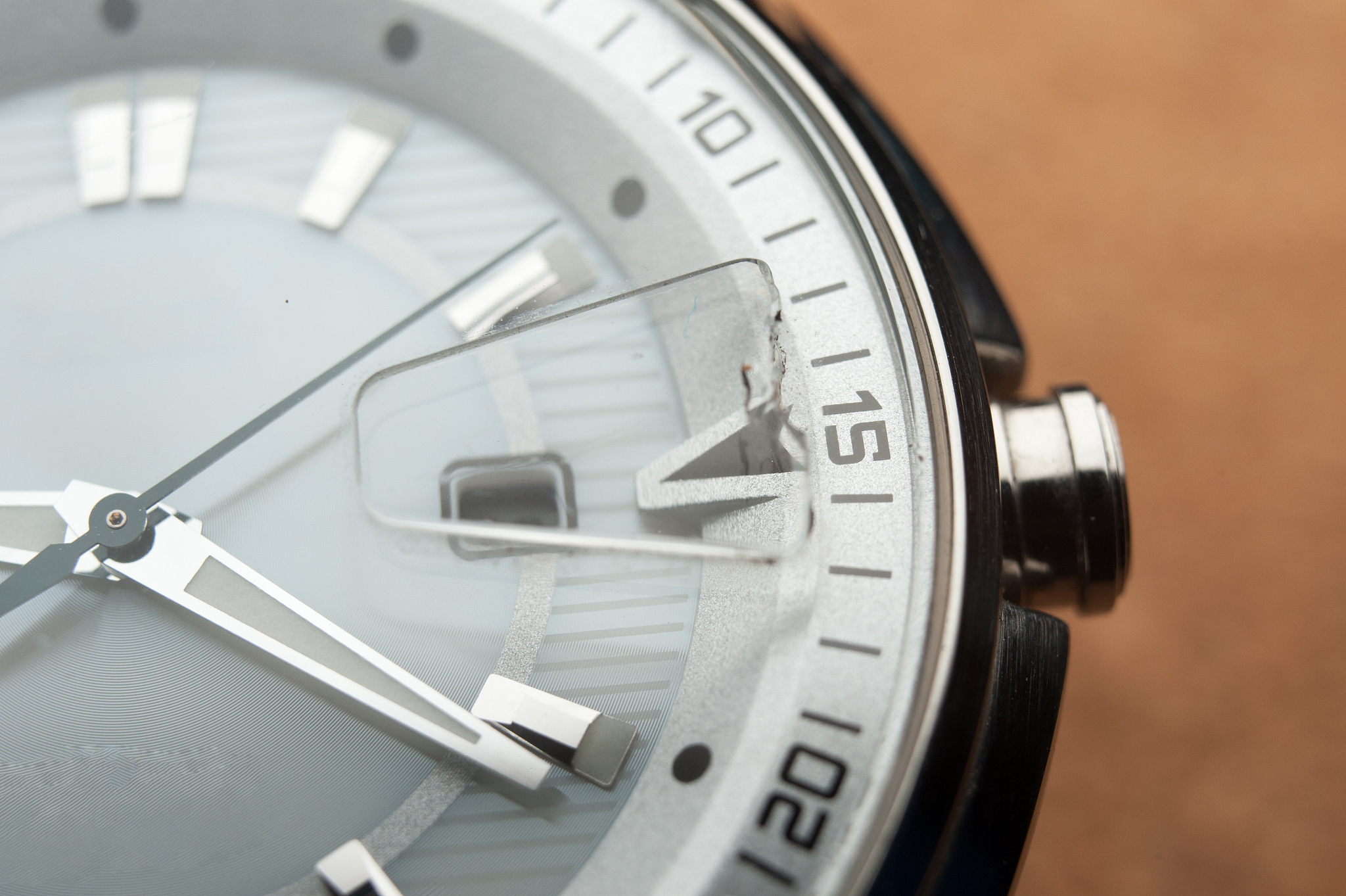 detail of watch machinery.