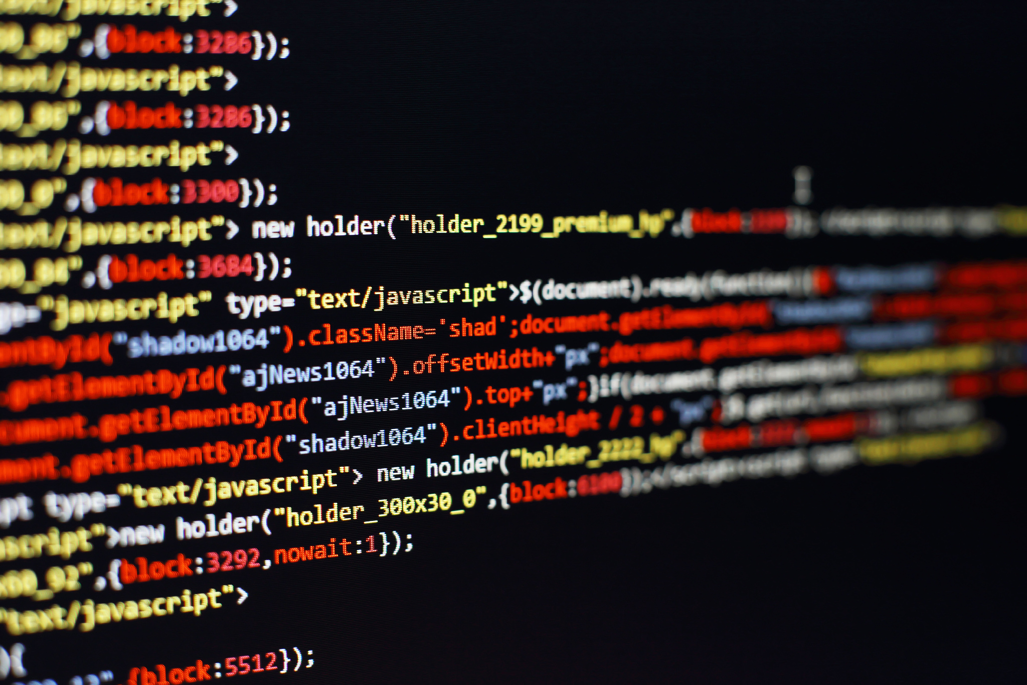 html web design code for developers and designers