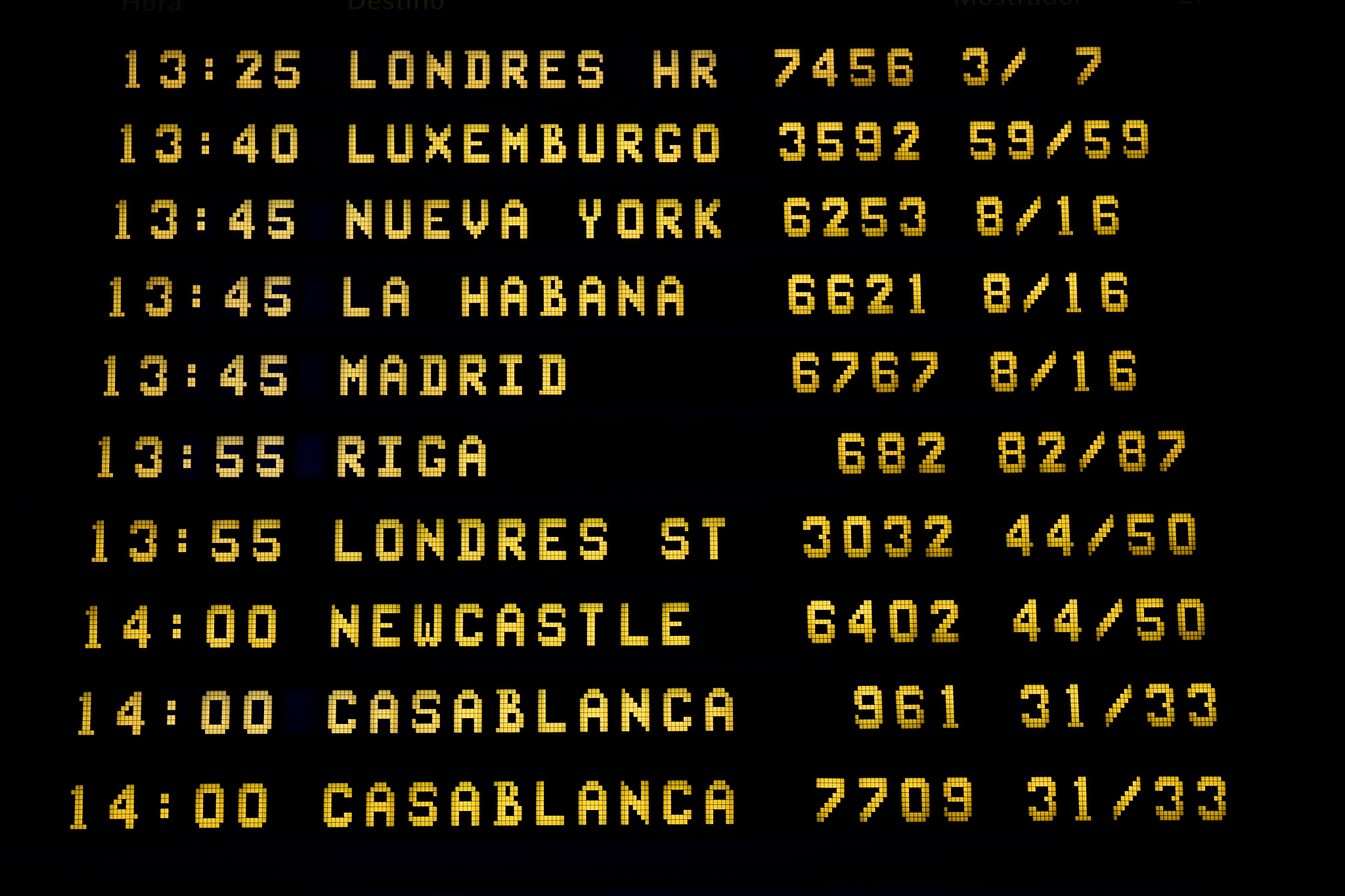 airport panel