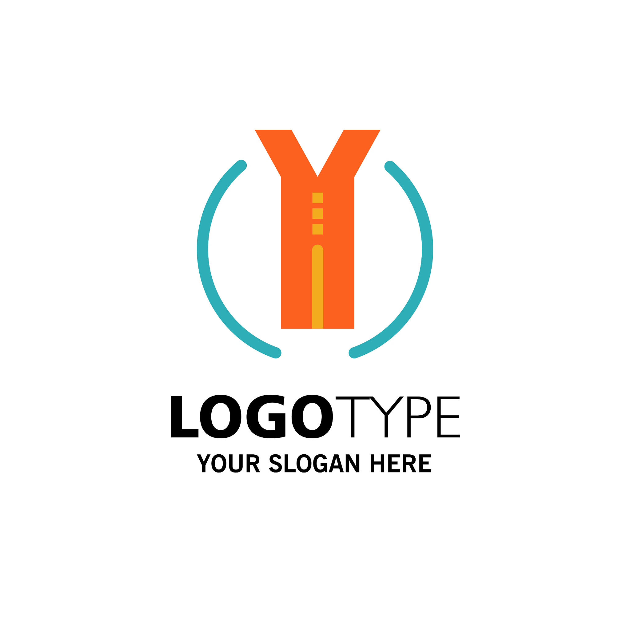 road trip two way location business logo template