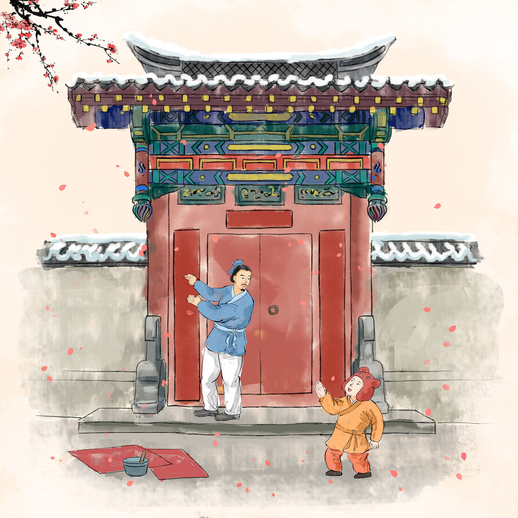 写一份中国传统节日春节的调查的报告