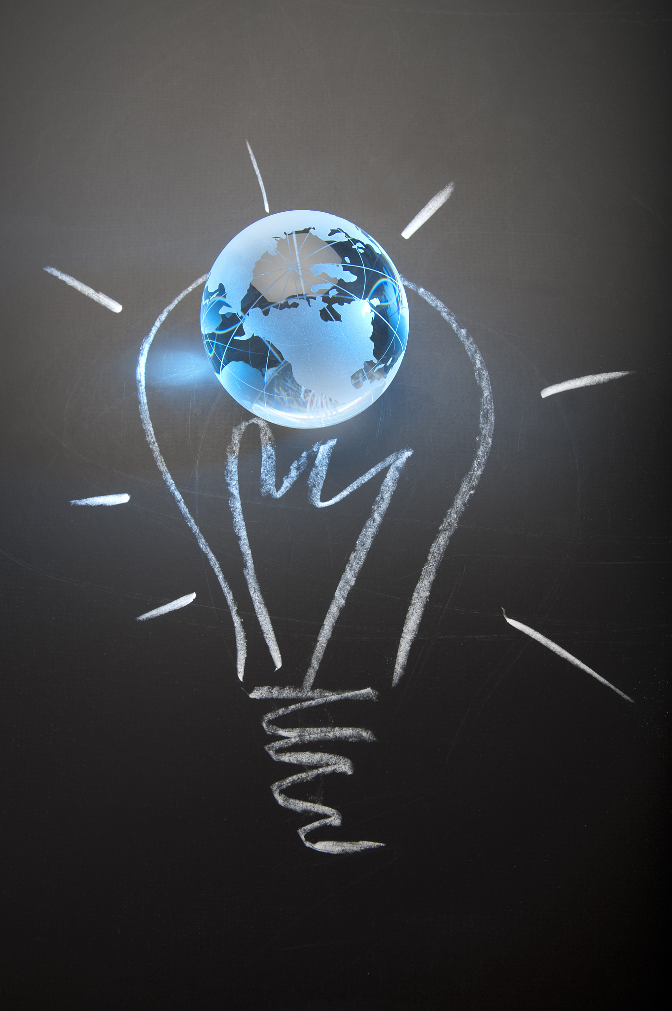 global ideas and innovation concept