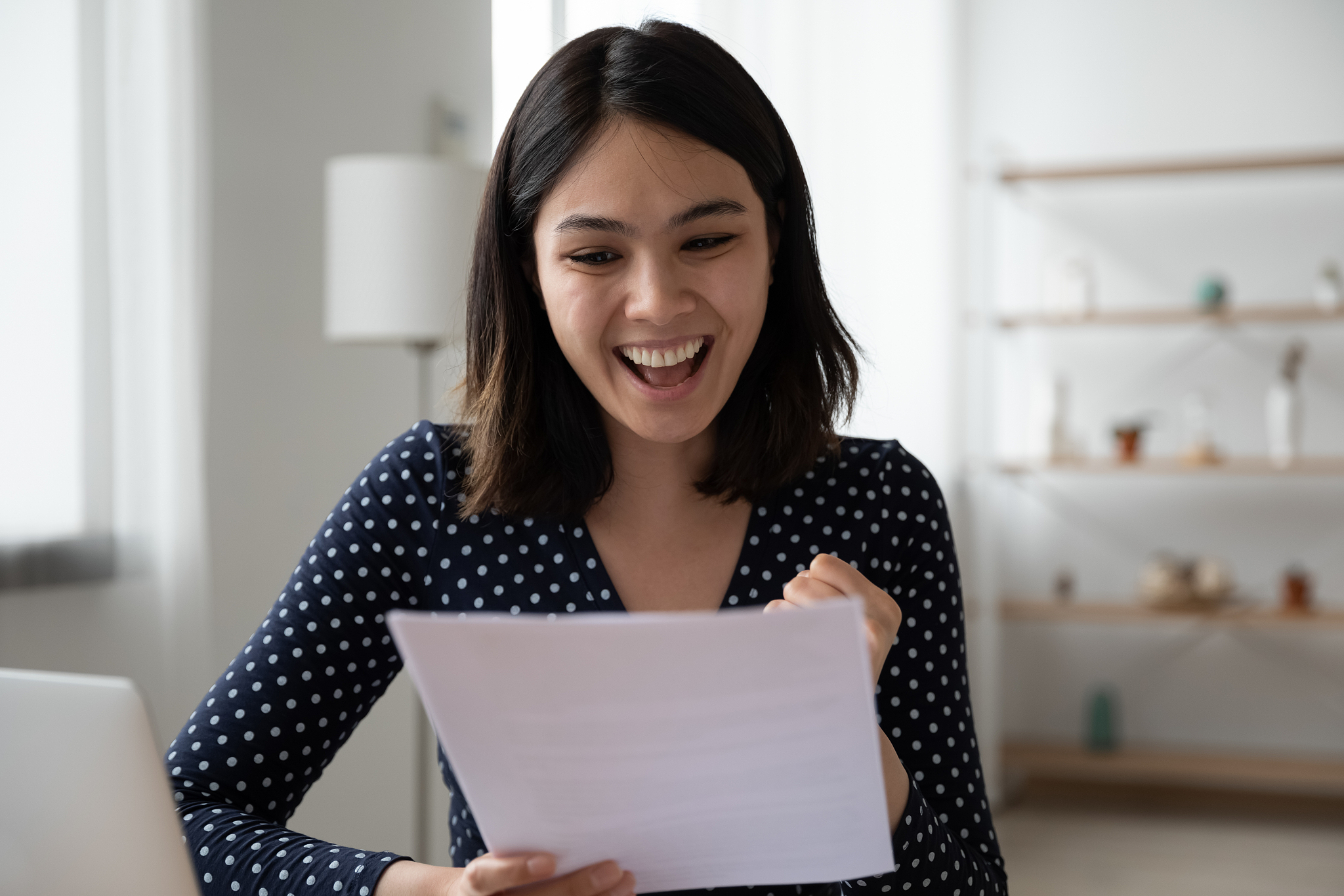 好消息带来的喜悦与希望