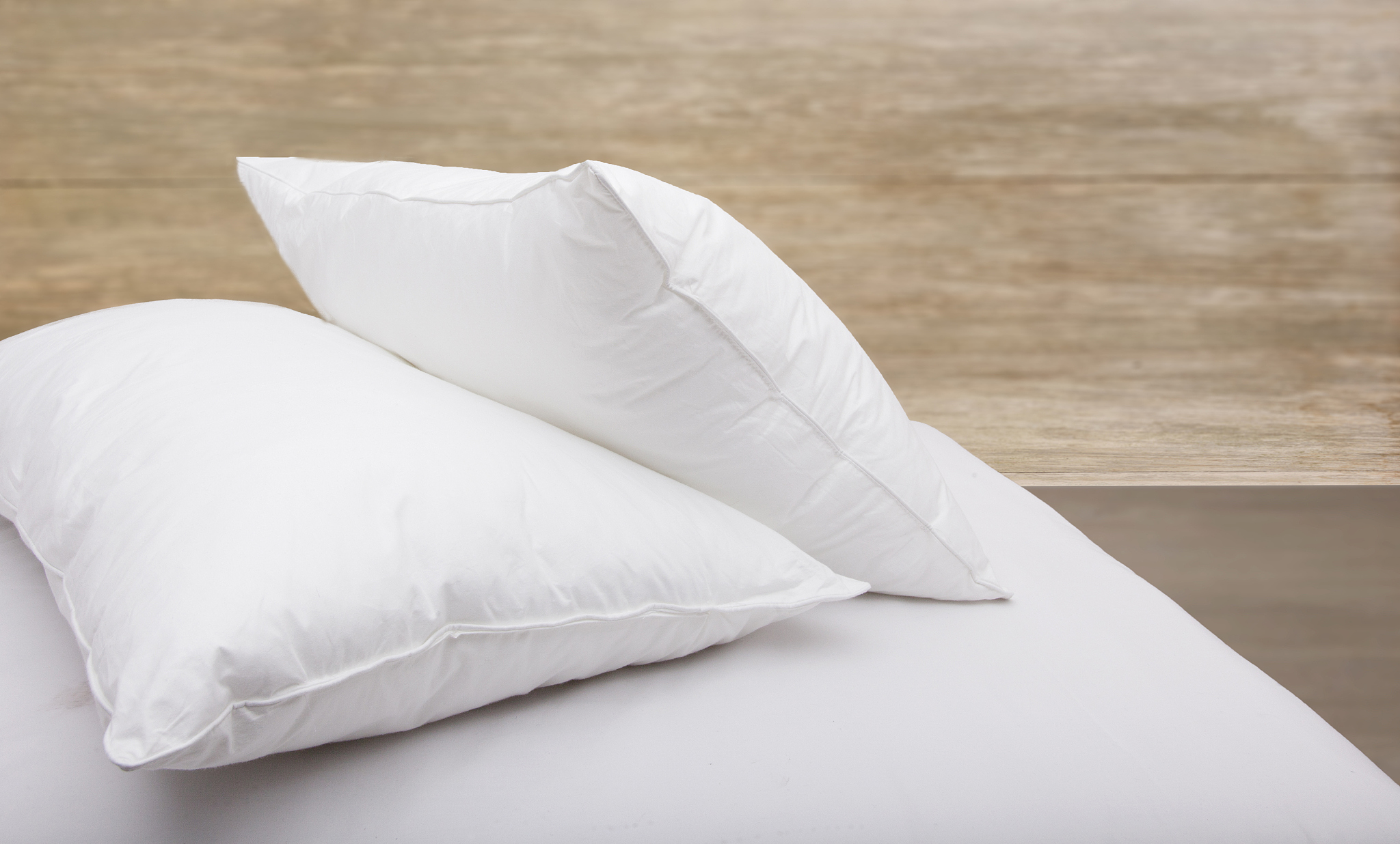 the pillows