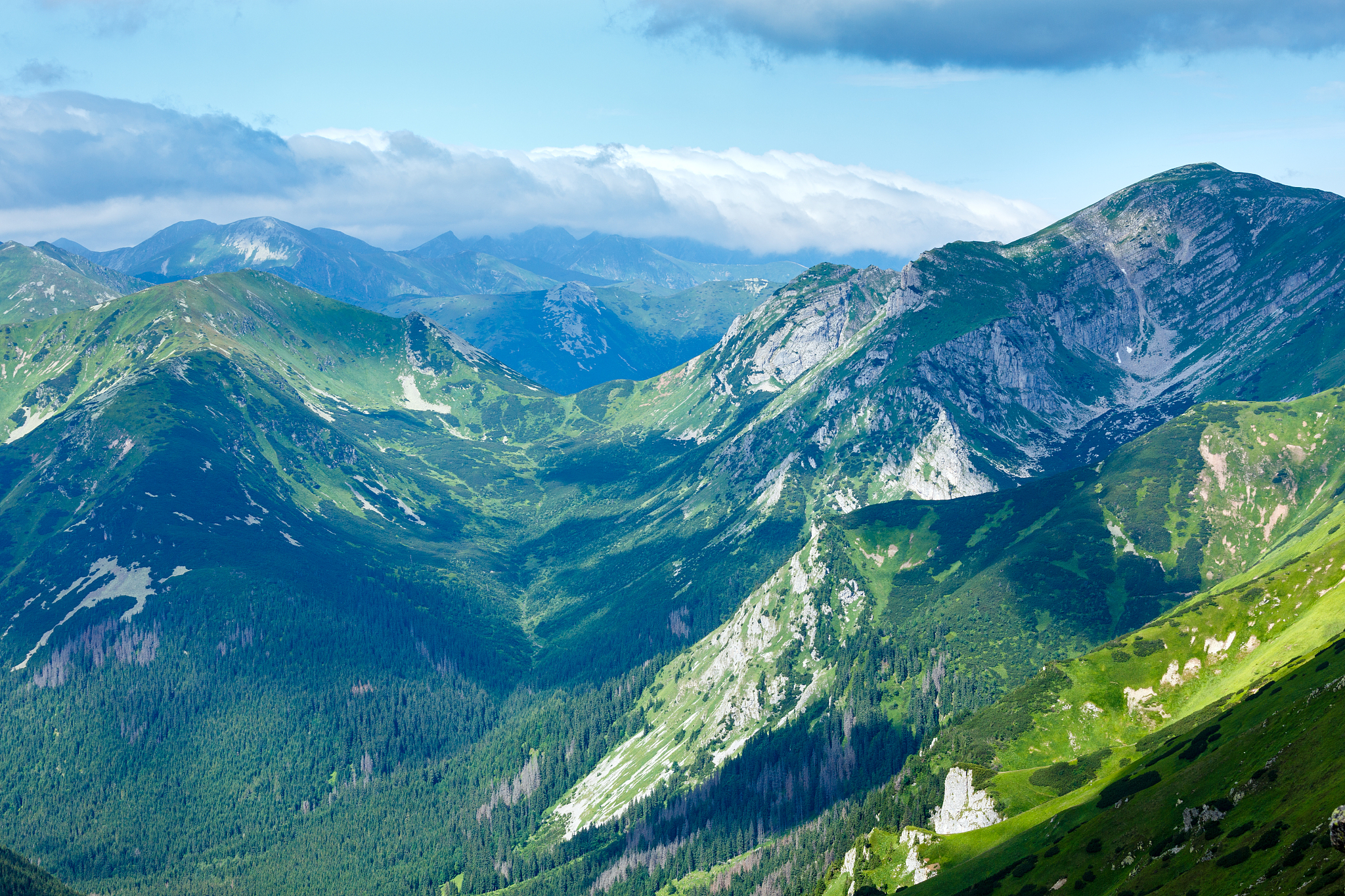 summer tatra mountain, poland