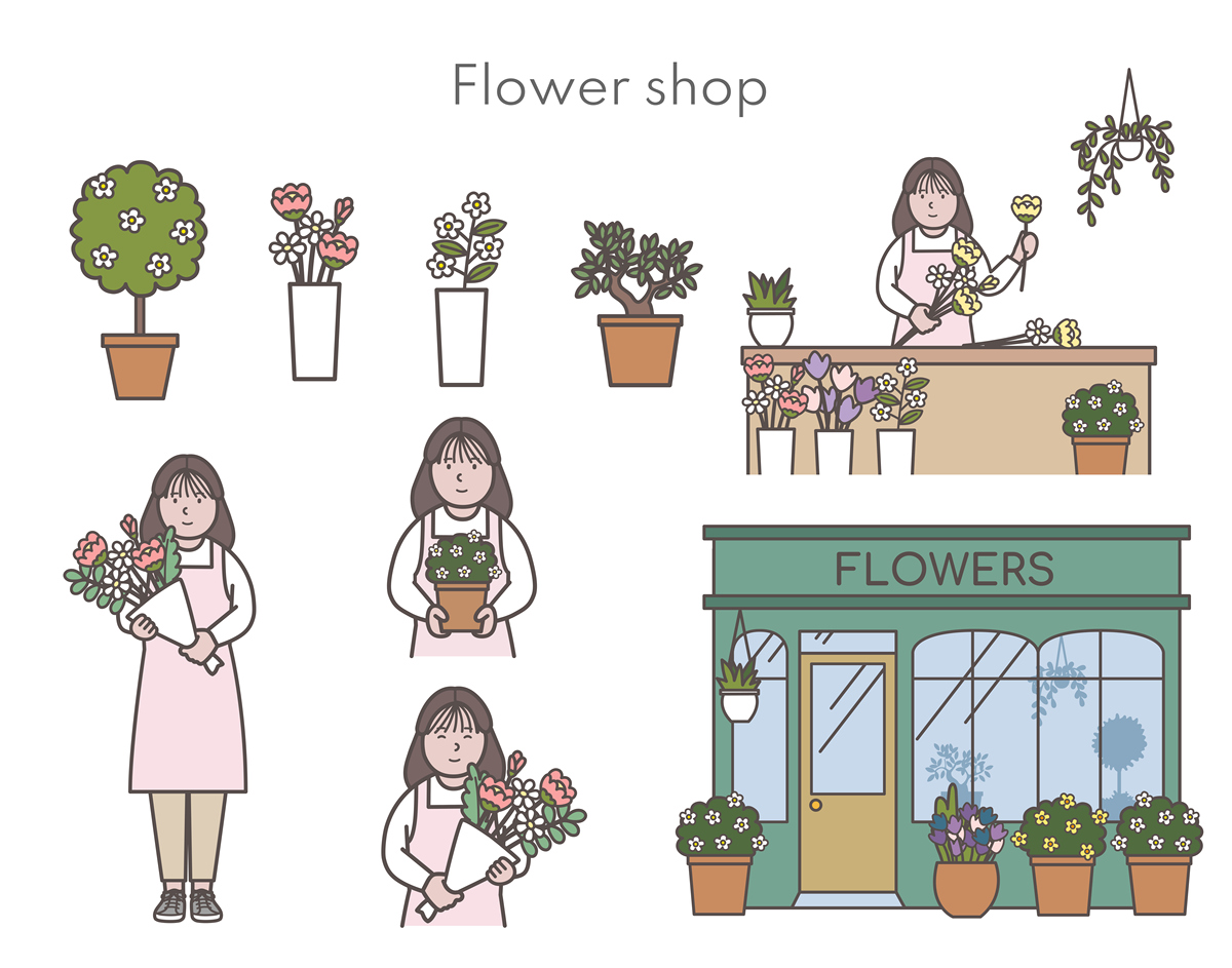 两个女孩开的花店起20个文艺、时尚简约的花店名