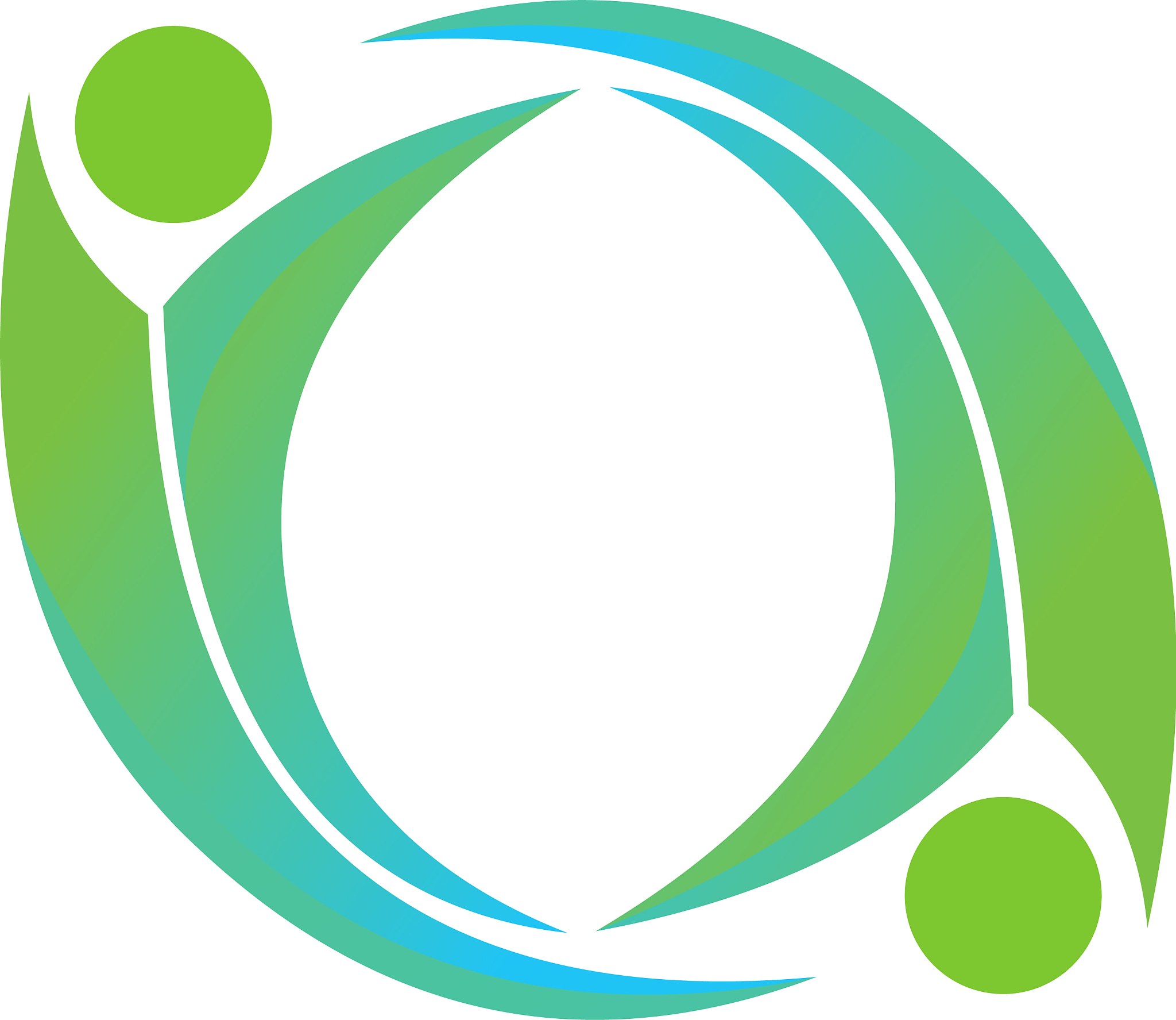 people and a healthcare logo template