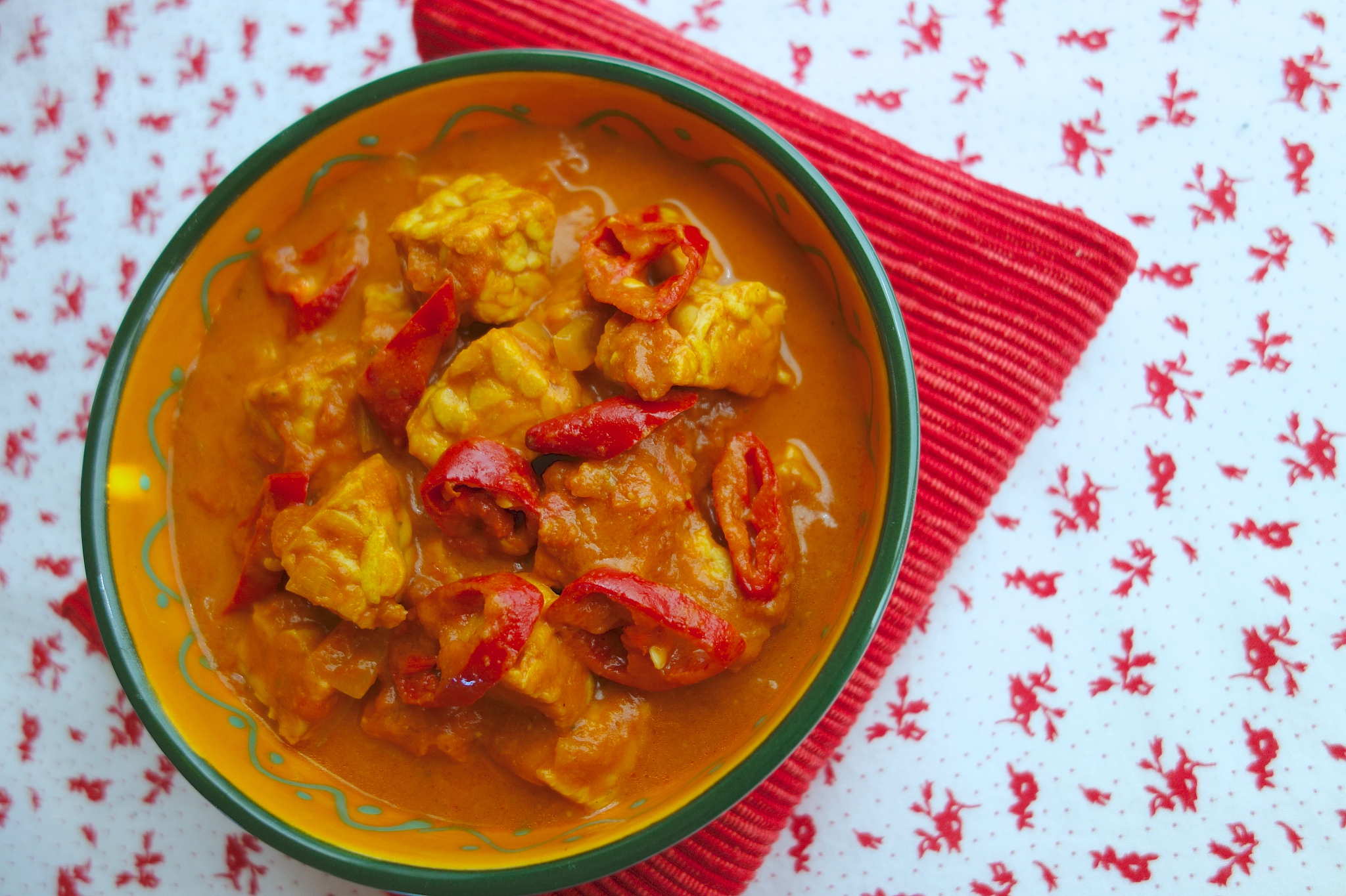 tempeh chili curry