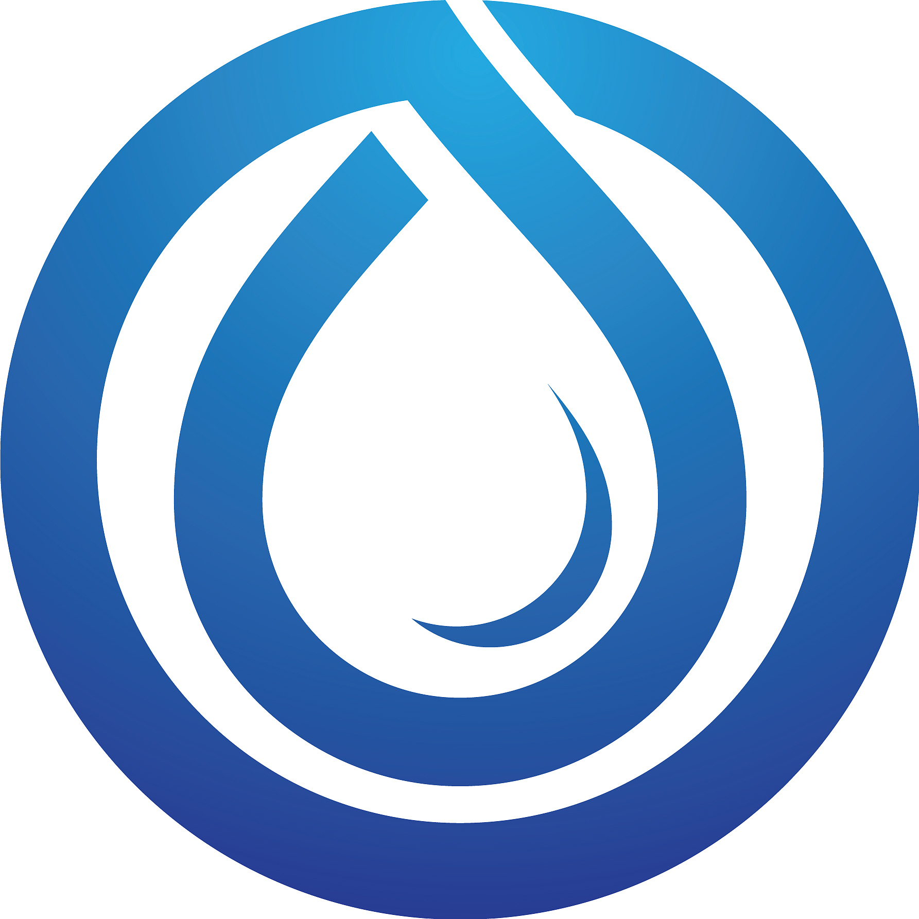 water drop logo template design