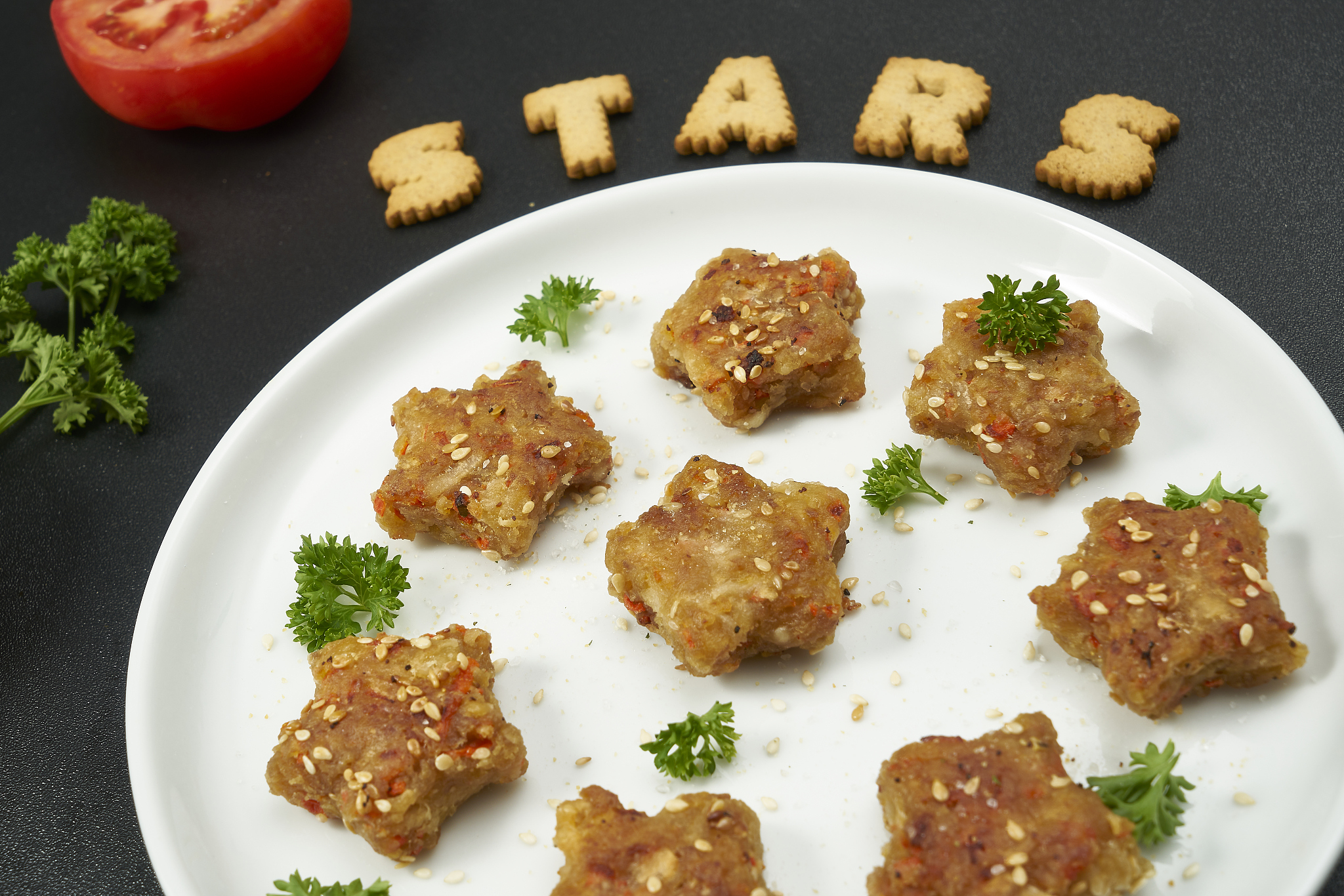 星星牛肉饼