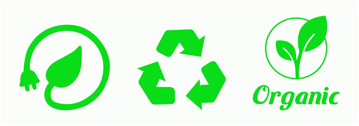 帮我做一套废品回收的图标