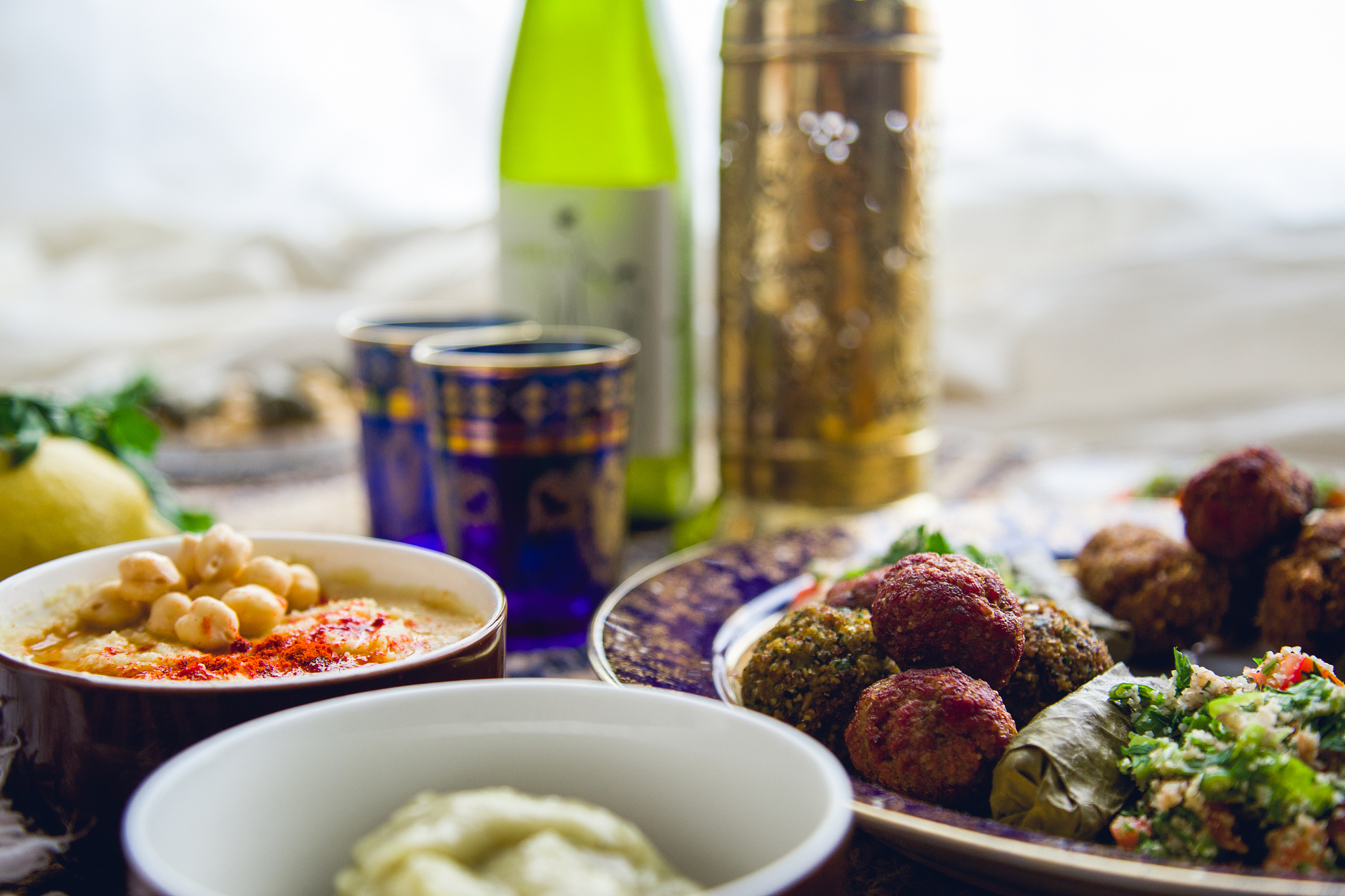 delicious and healthy middle eastern food.