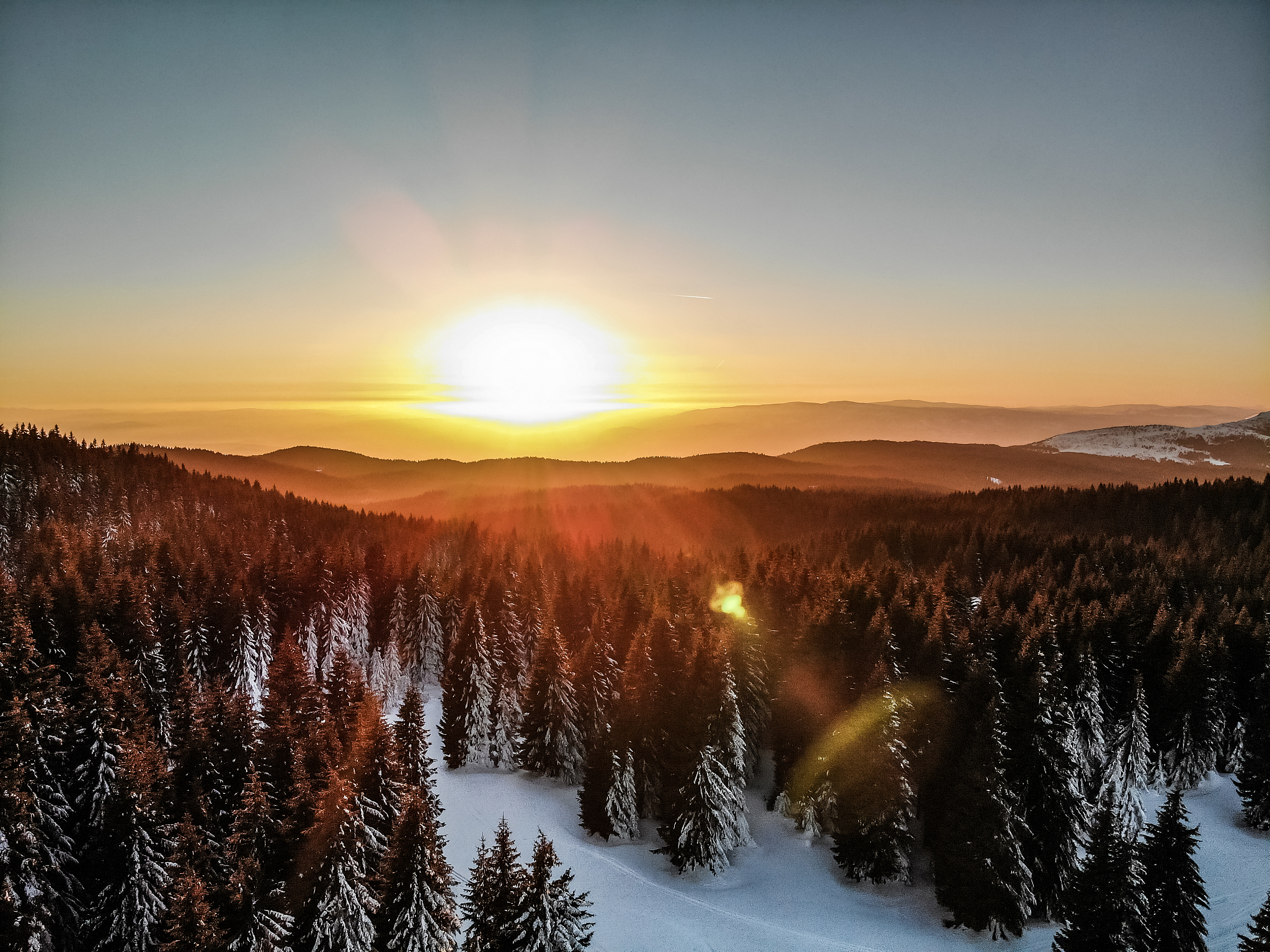 Winter Wonderland: A Magical Transition from Summer to Winter