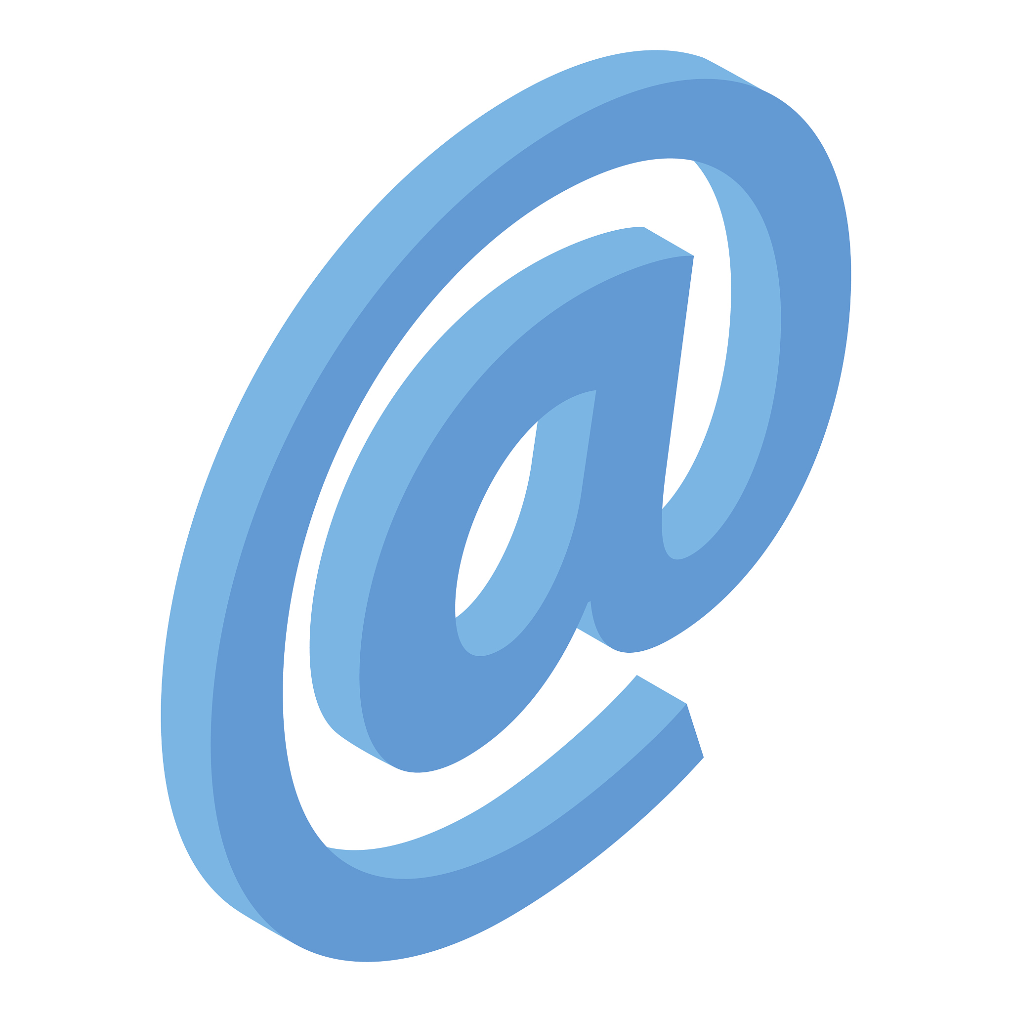e-mail infografic symbol