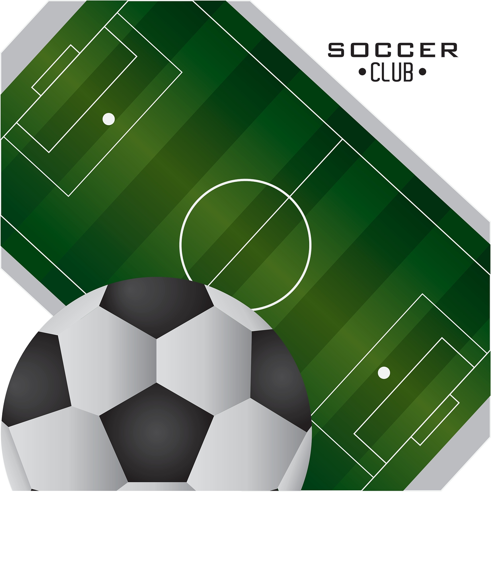 ball of soccer sport design