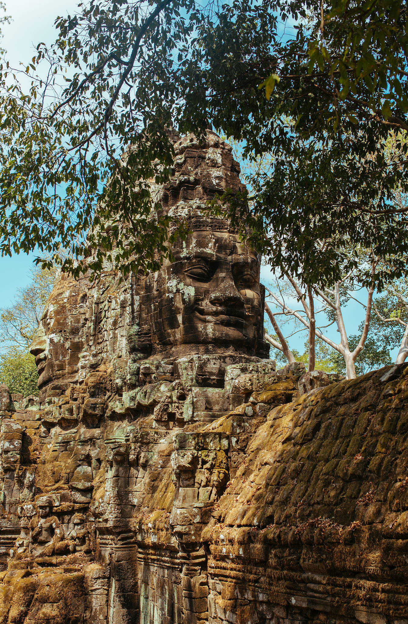 angkor wat temple in cambodia near siem reap city in asia