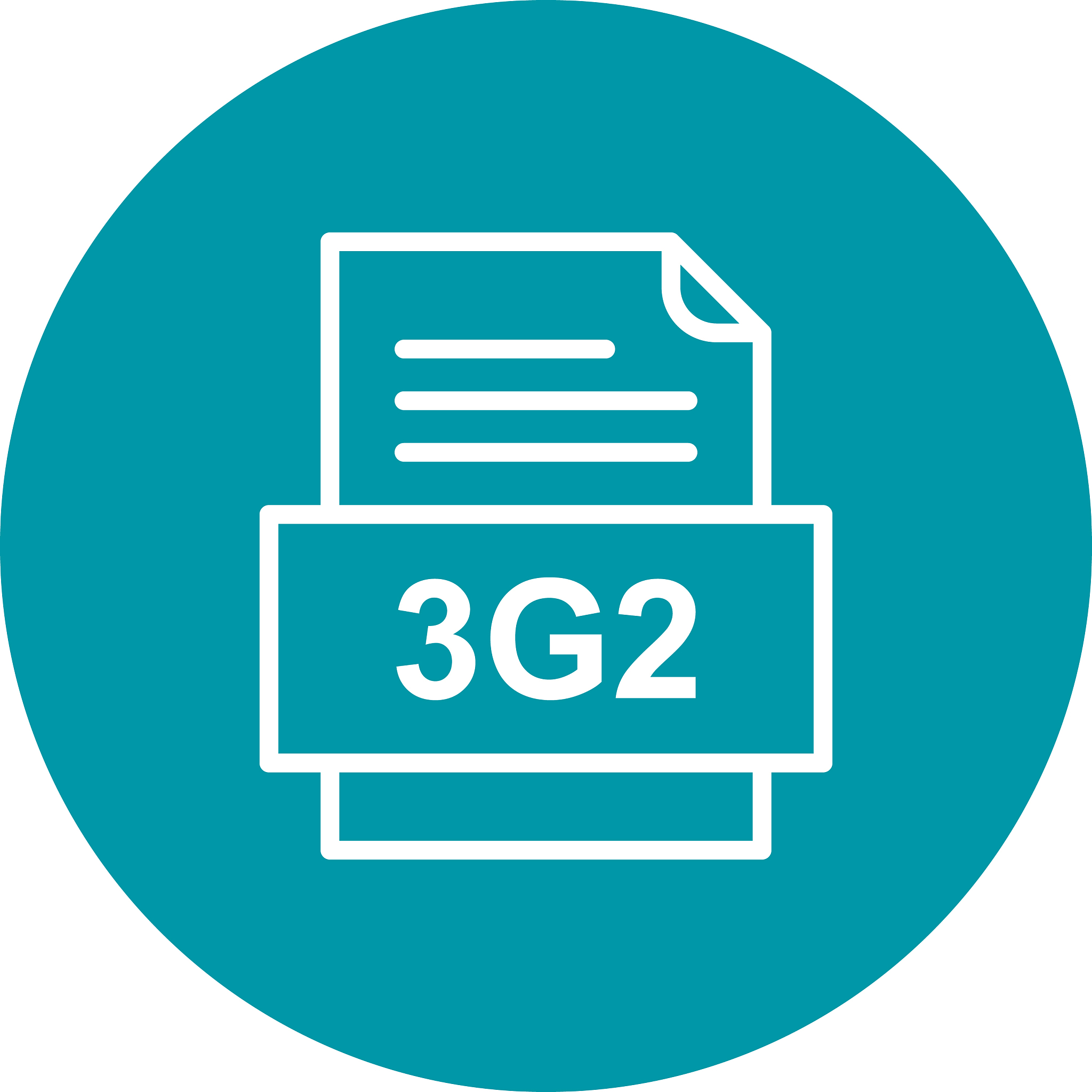 3g2 file document icon
