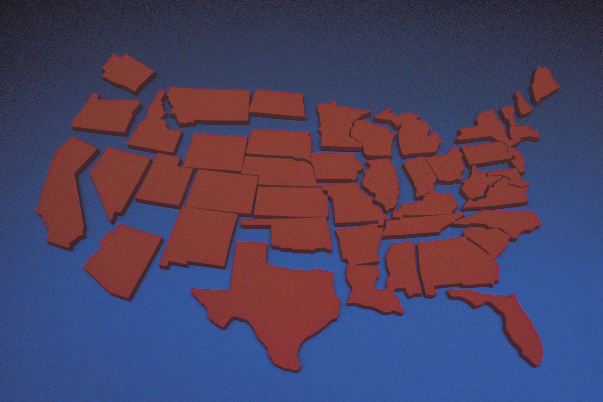 united states map